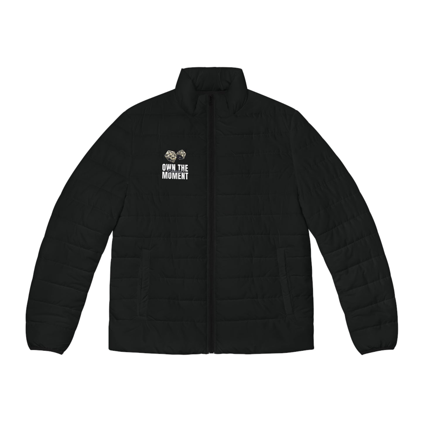 Own The Moment Puffer Jacket — Men's Black Insulated Winter Coat