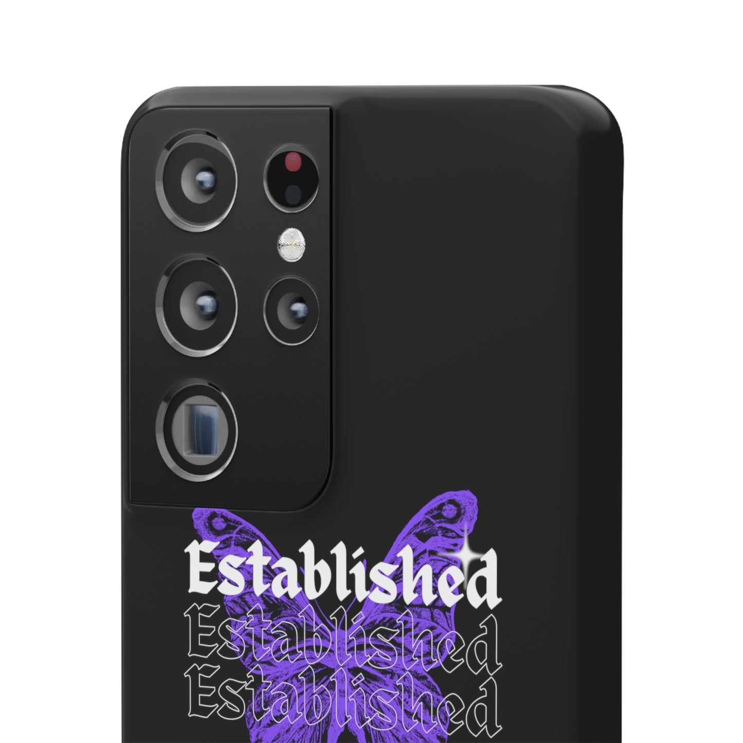 Established Butterfly Snap Case