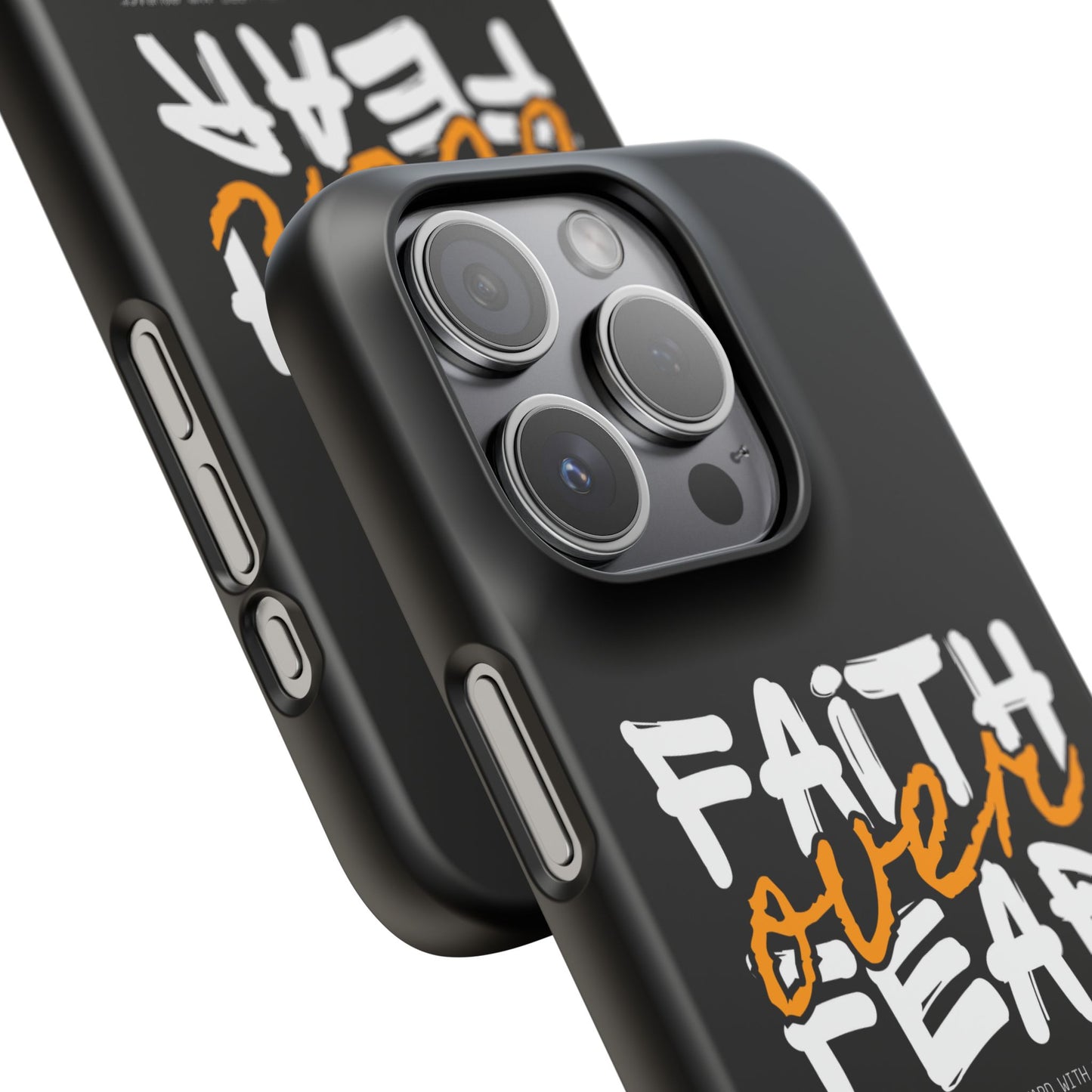 Faith Over Fear Phone Case — Christian Inspirational Snap Case