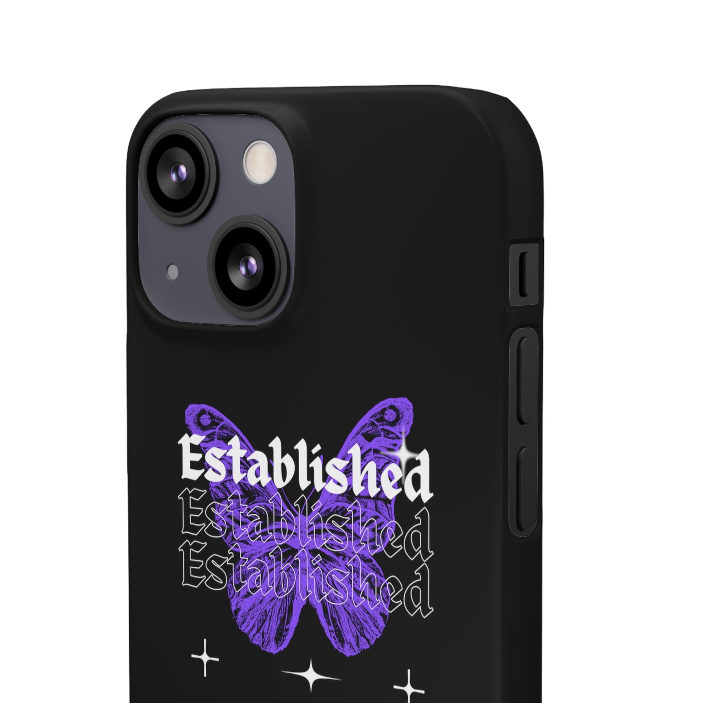Established Butterfly Snap Case