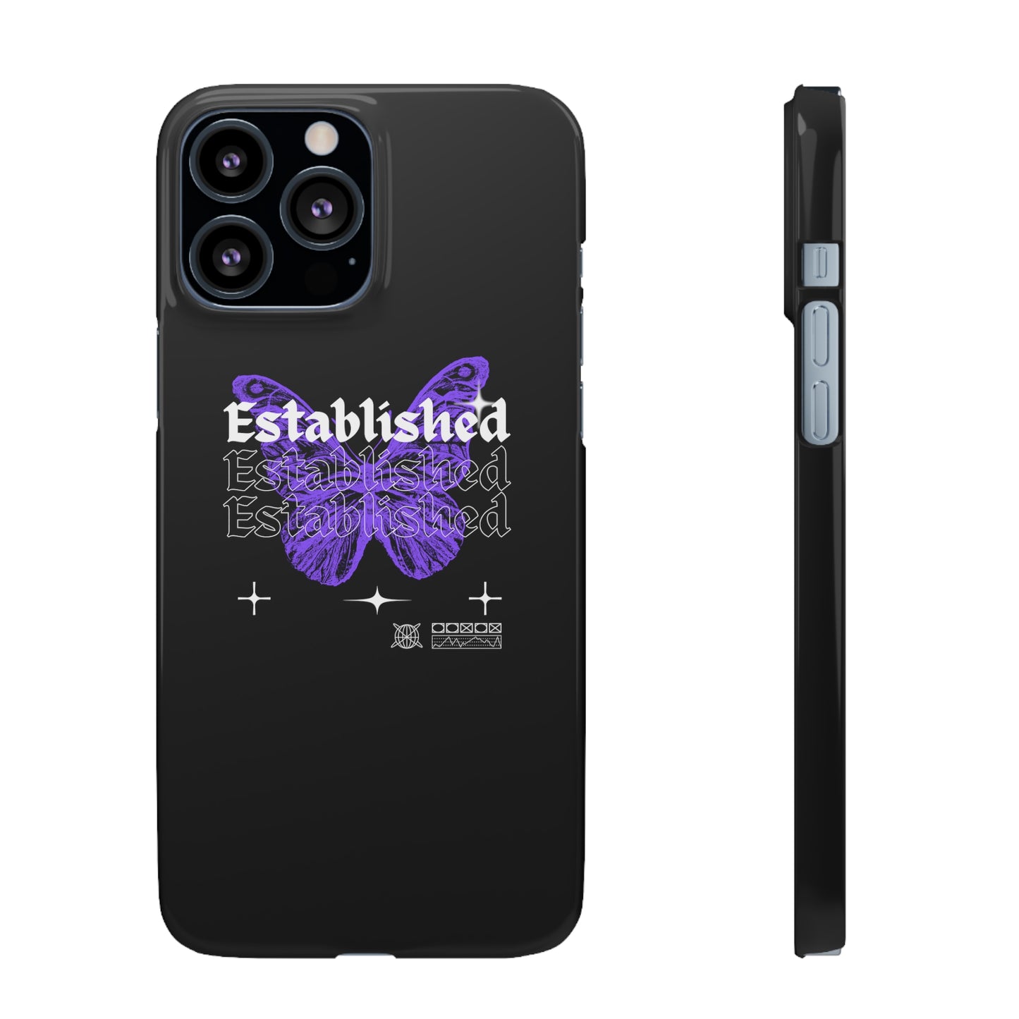 Established Butterfly Snap Case