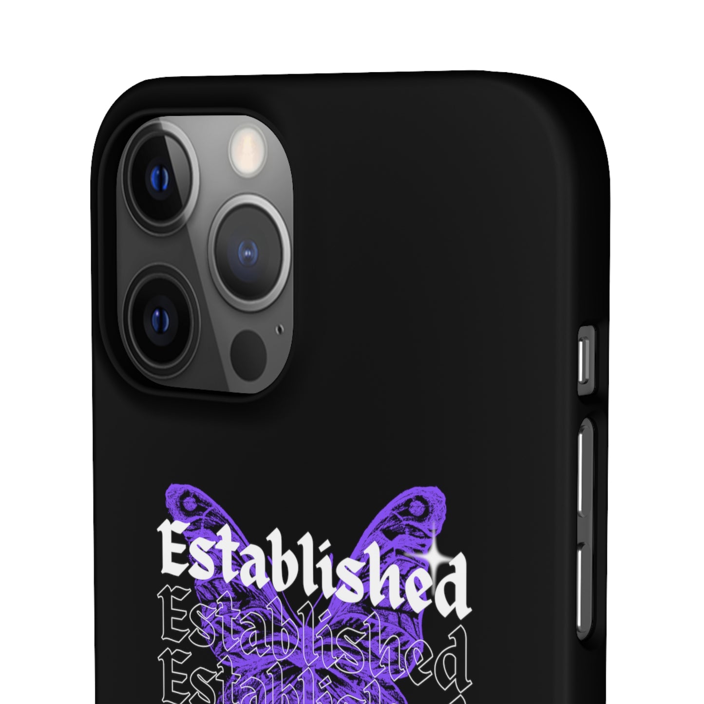 Established Butterfly Snap Case