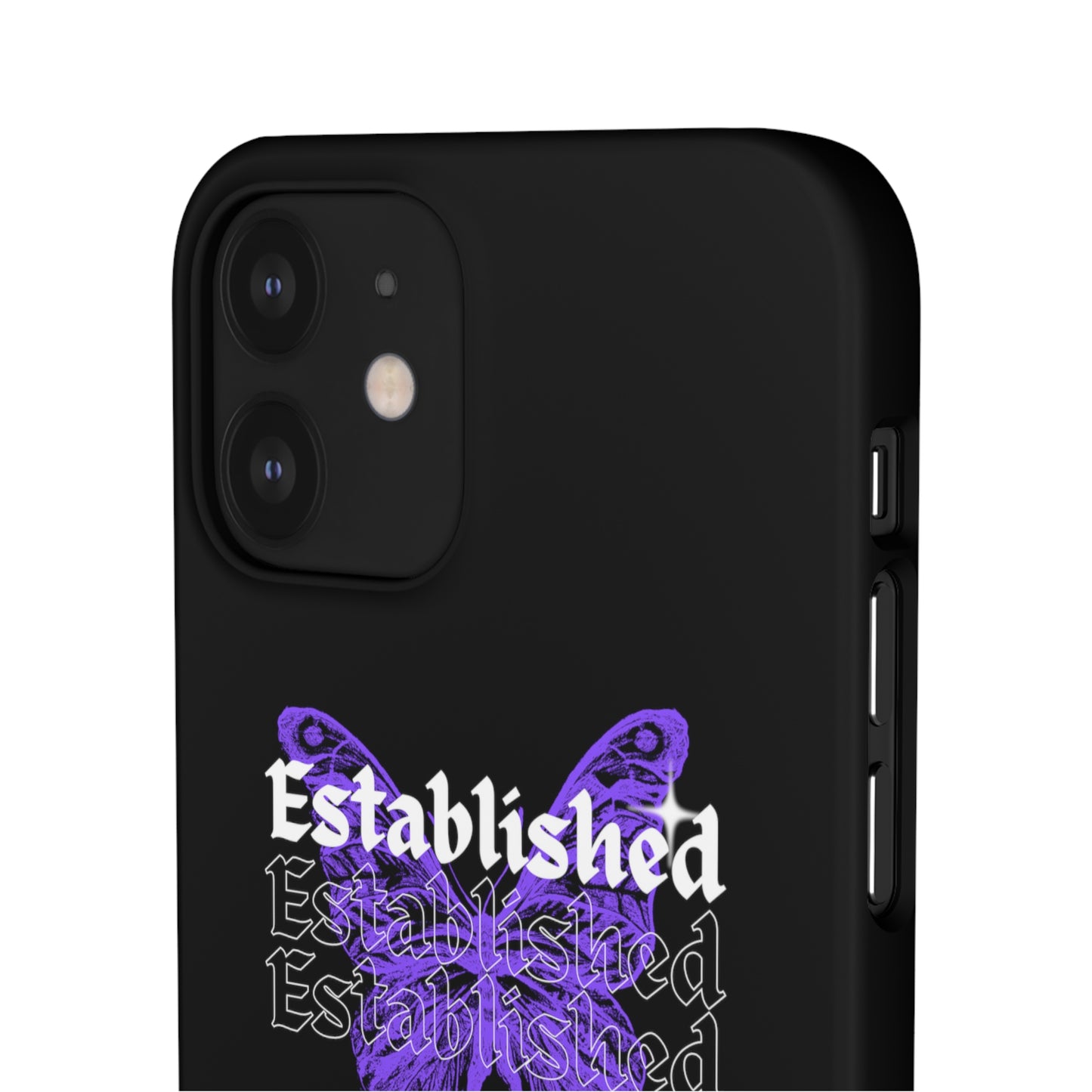 Established Butterfly Snap Case