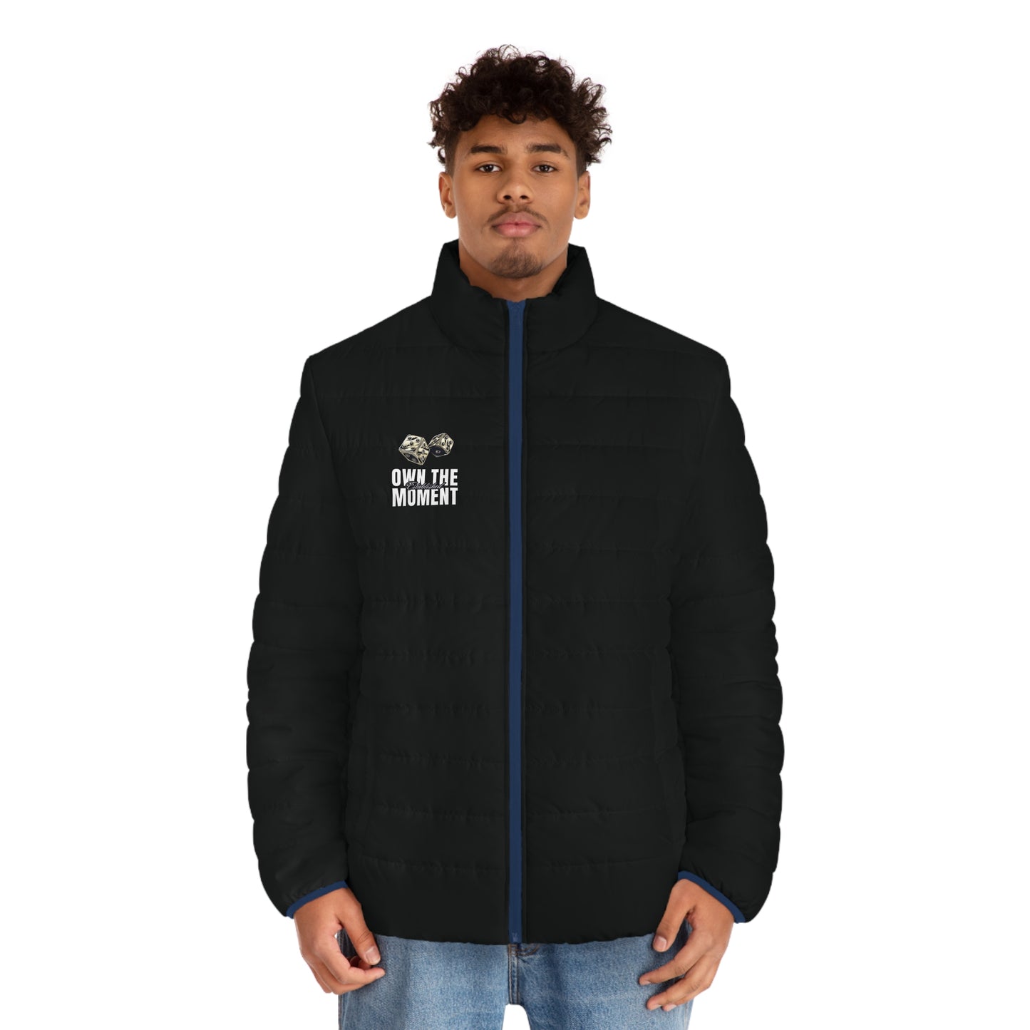 Own The Moment Puffer Jacket — Men's Black Insulated Winter Coat