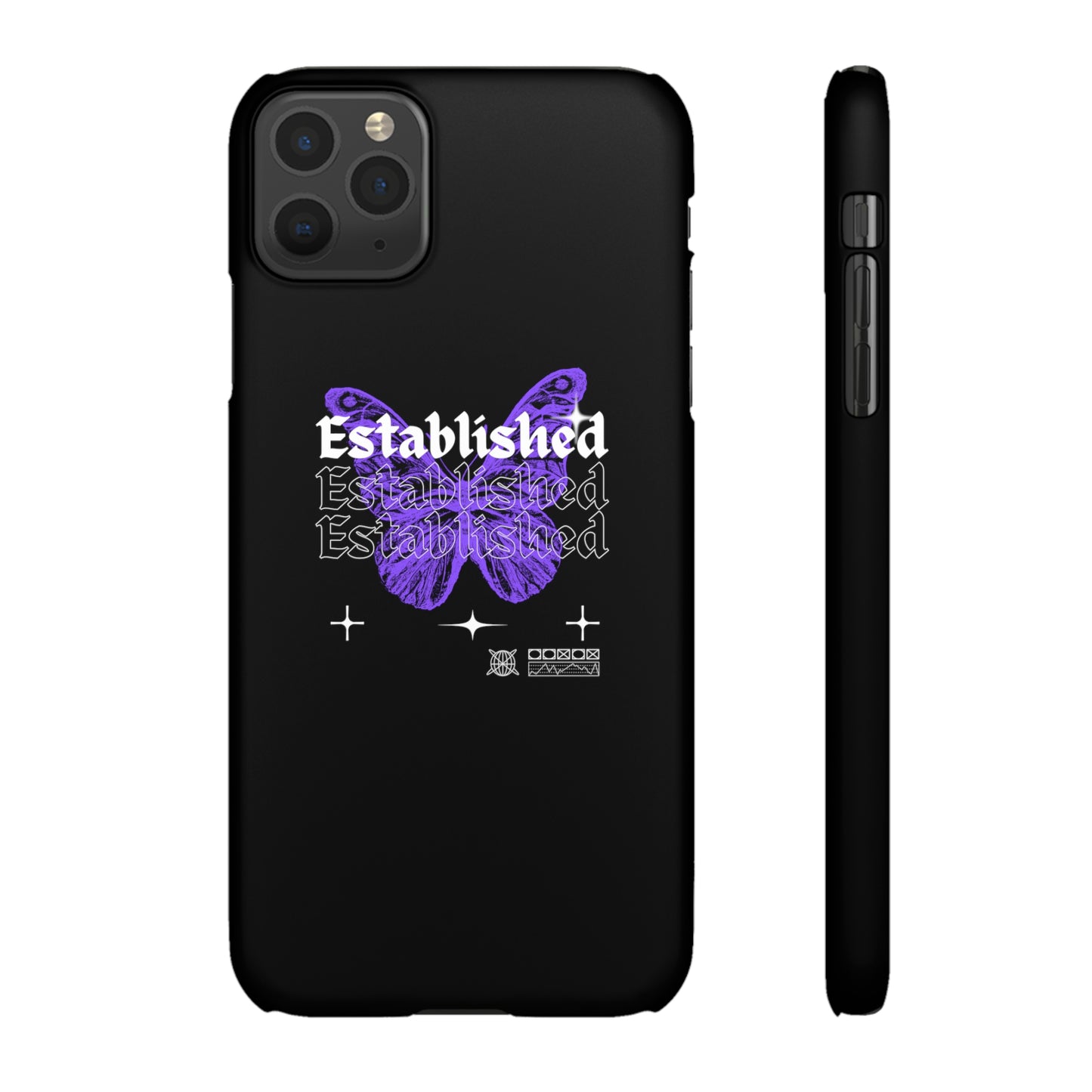 Established Butterfly Snap Case