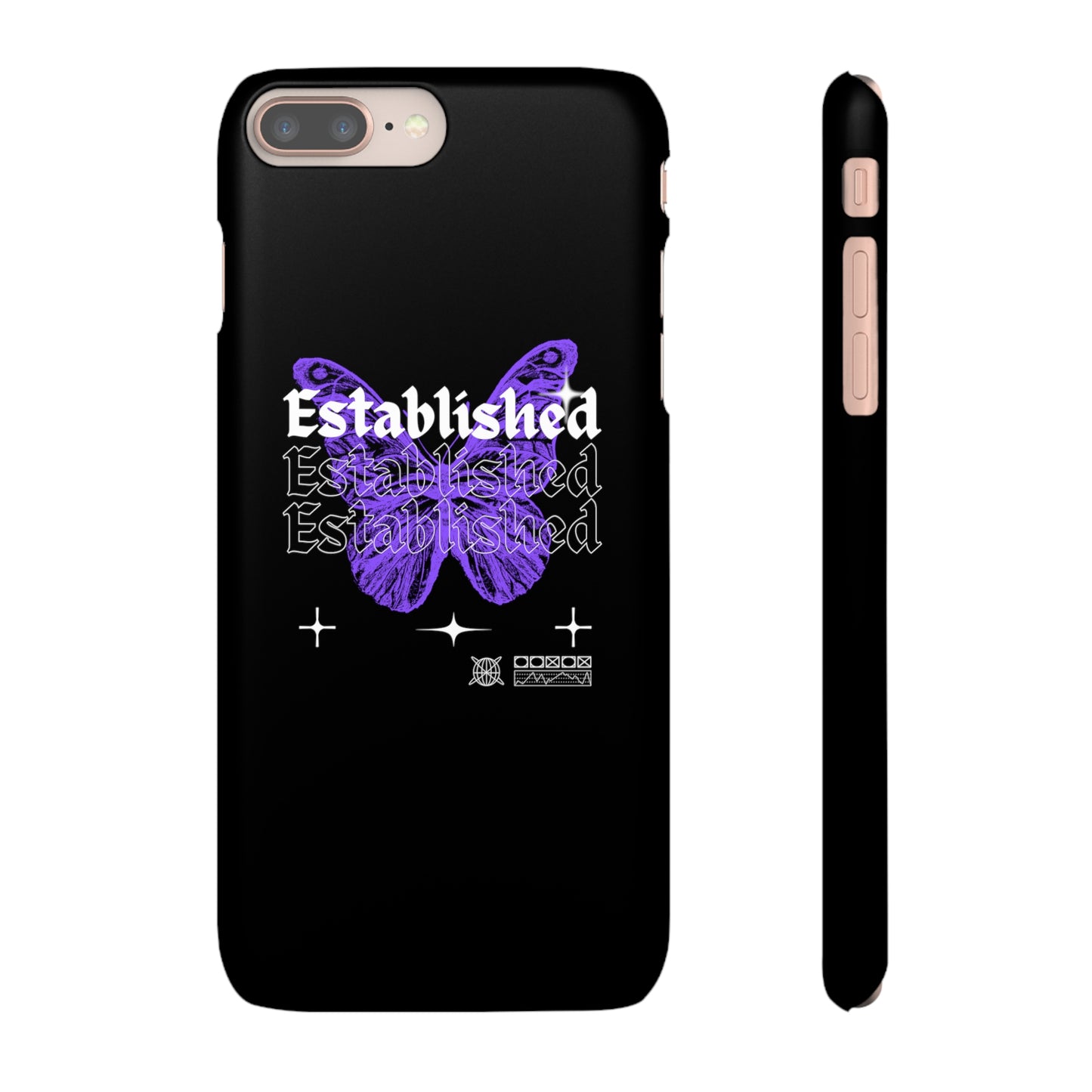 Established Butterfly Snap Case