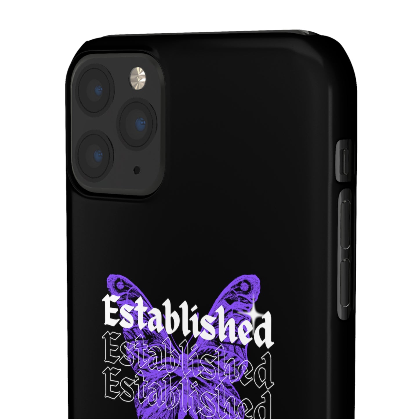Established Butterfly Snap Case