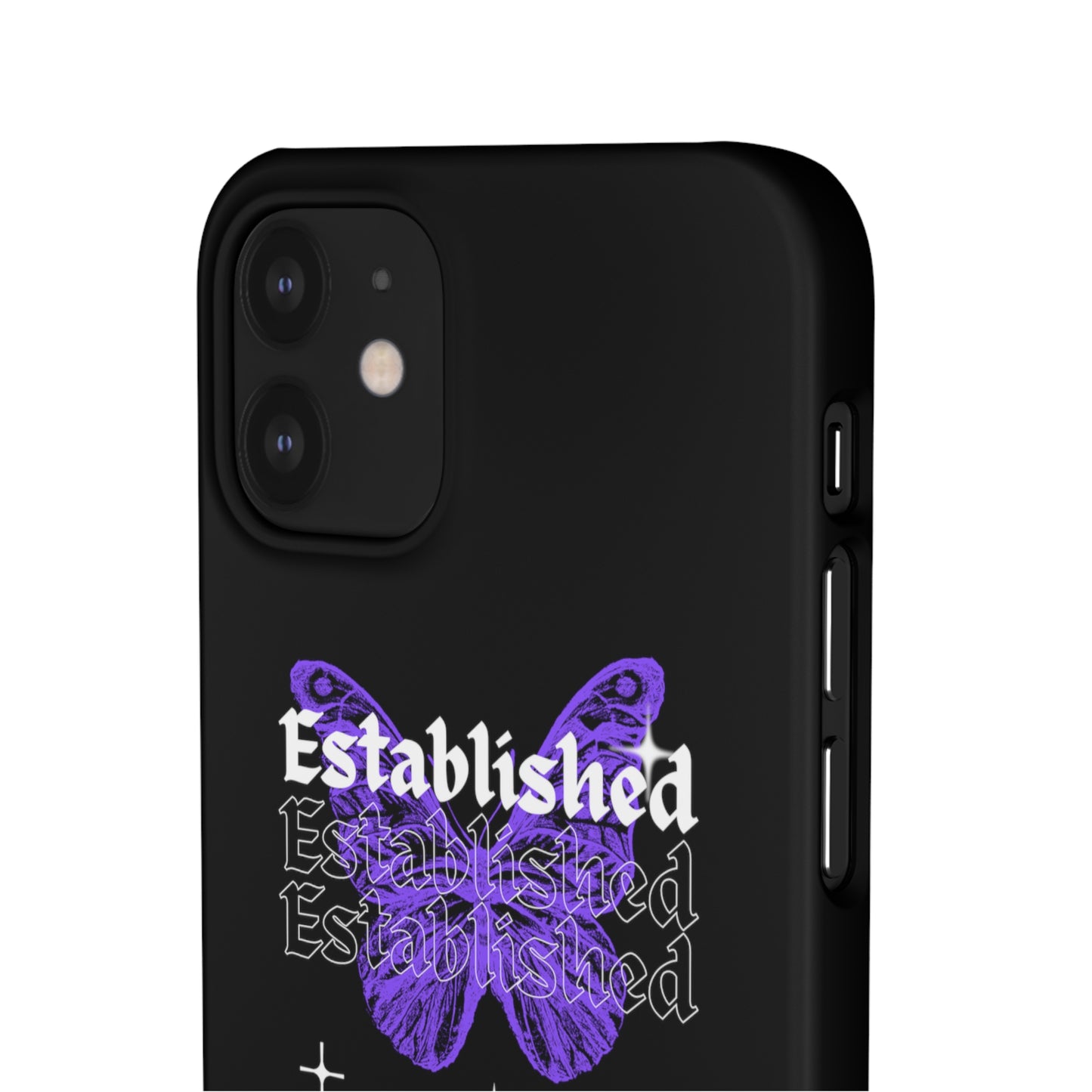 Established Butterfly Snap Case