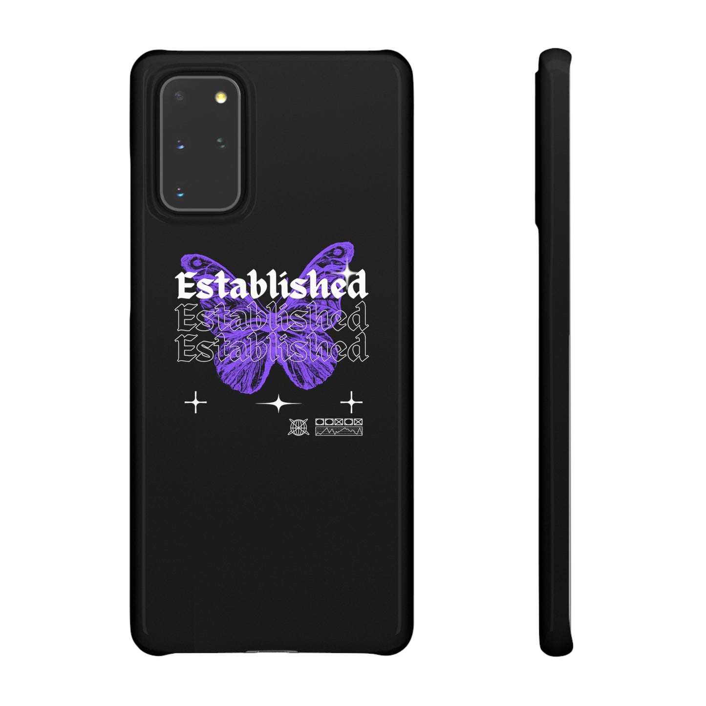 Established Butterfly Snap Case