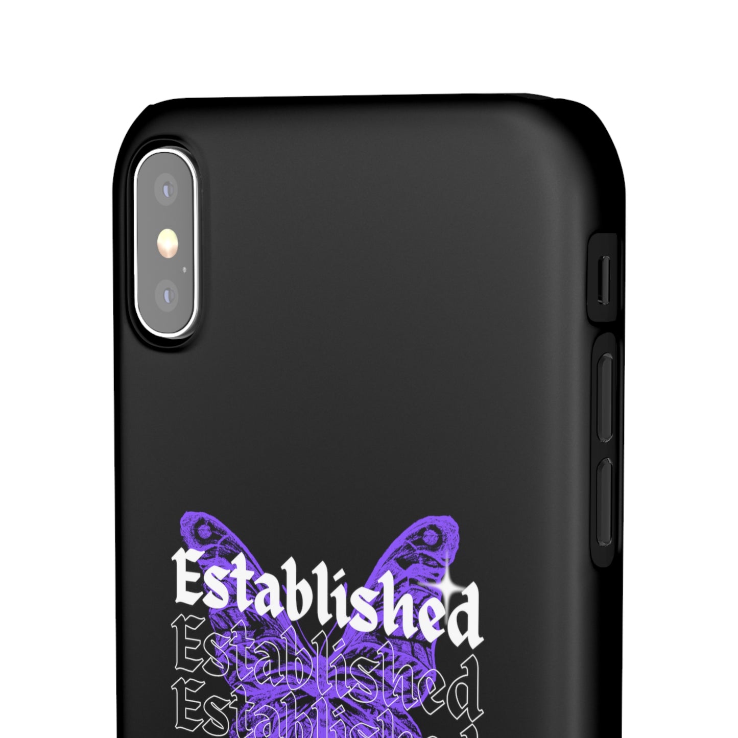Established Butterfly Snap Case