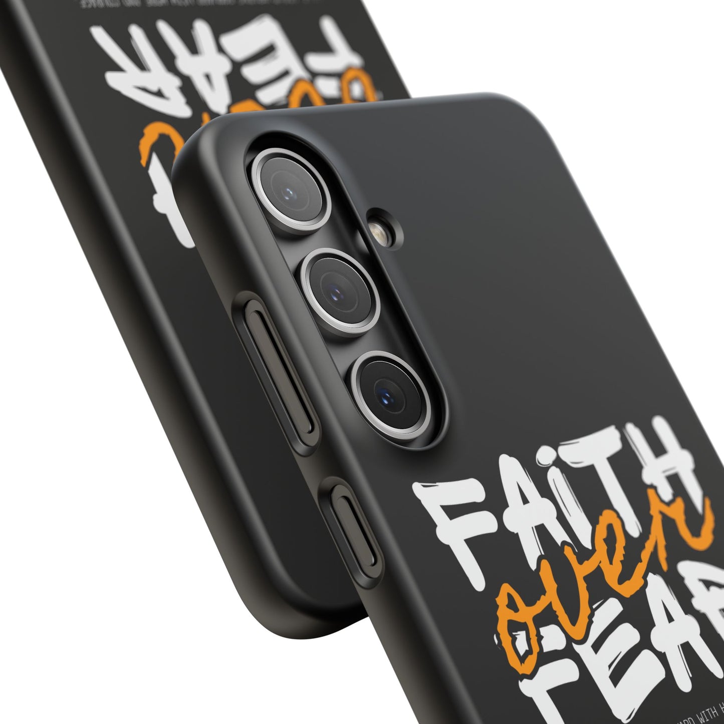 Faith Over Fear Phone Case — Christian Inspirational Snap Case