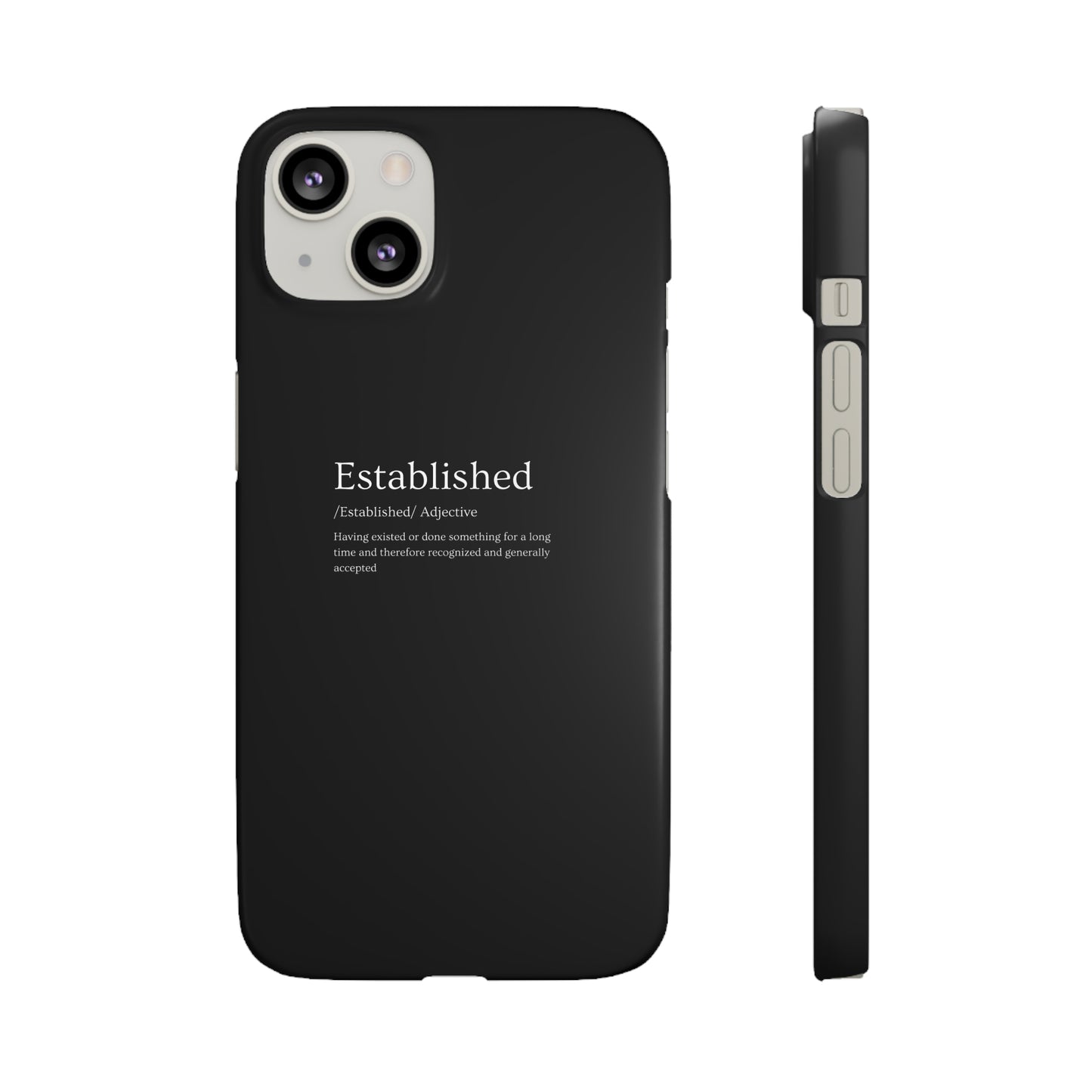 Established - Snap Cases