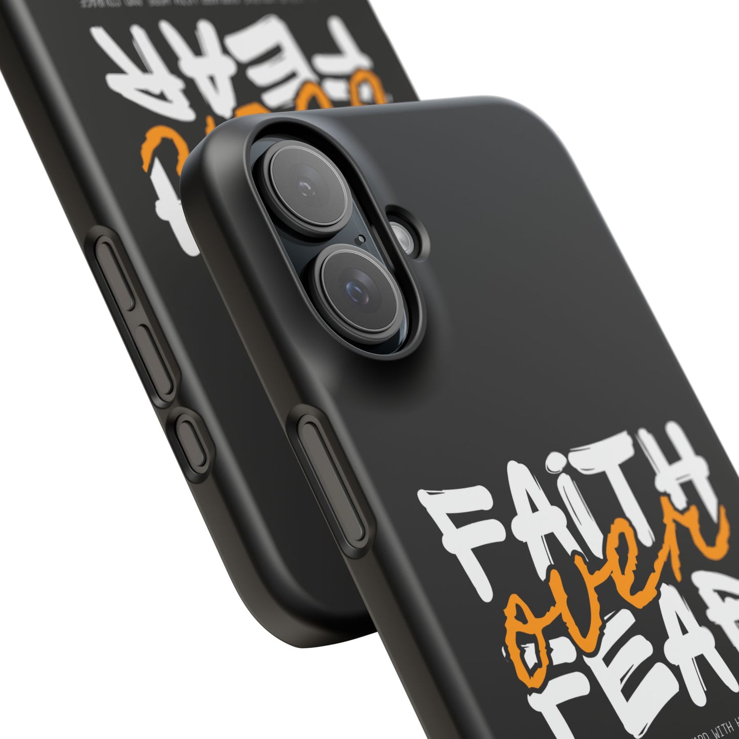 Faith Over Fear Phone Case — Christian Inspirational Snap Case