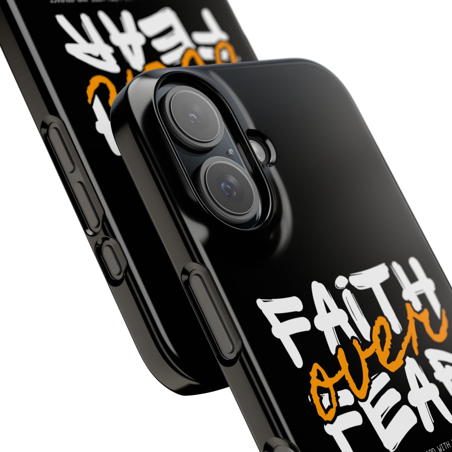 Faith Over Fear Phone Case — Christian Inspirational Snap Case