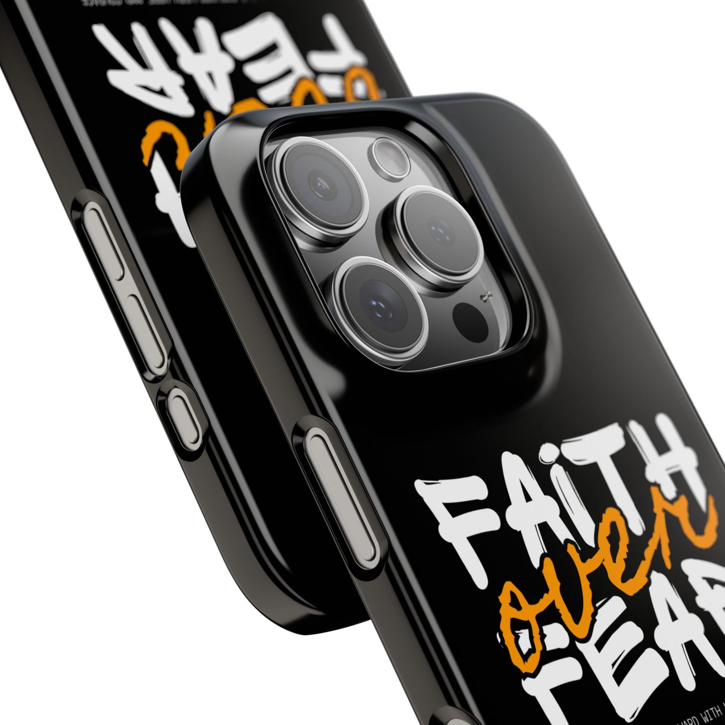 Faith Over Fear Phone Case — Christian Inspirational Snap Case
