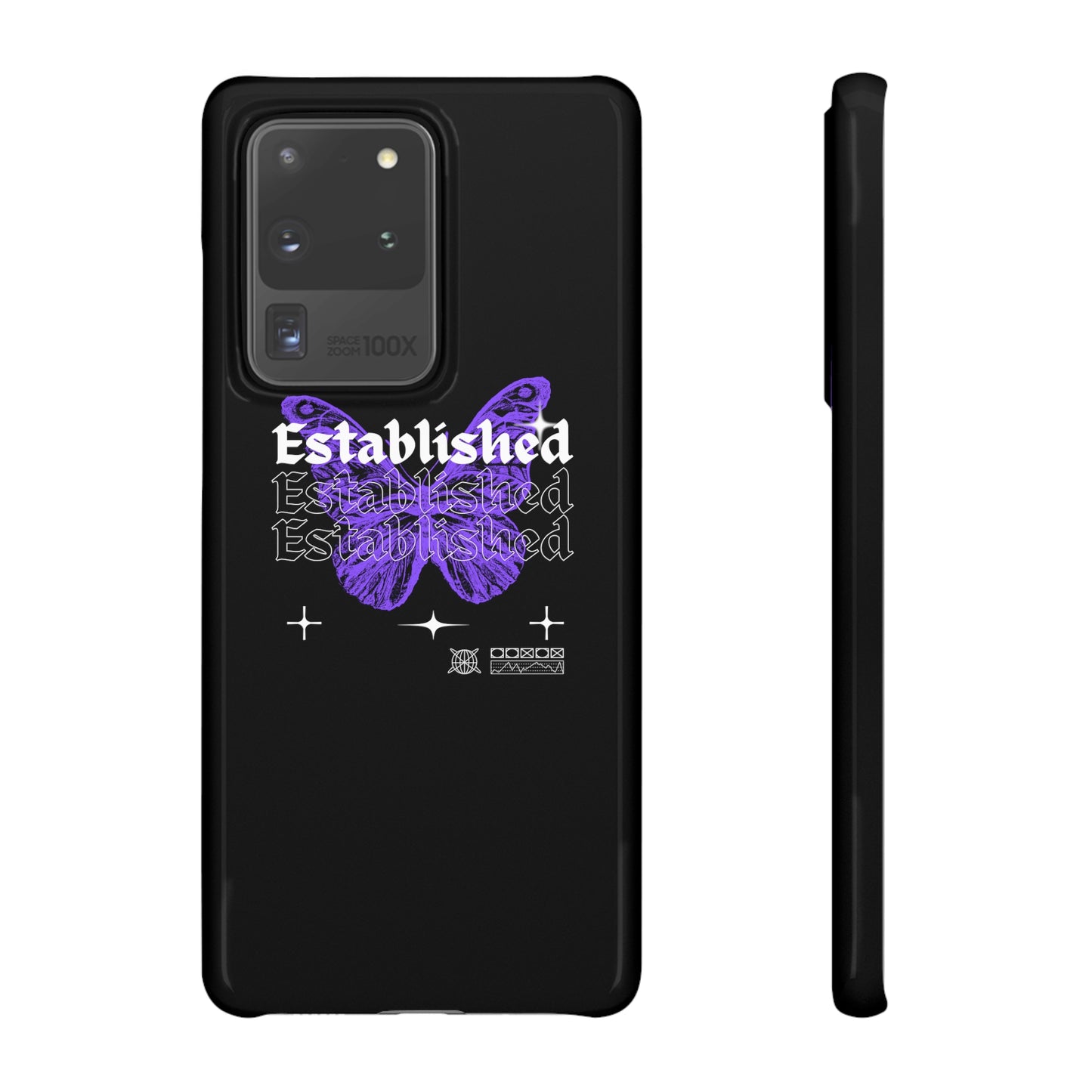 Established Butterfly Snap Case