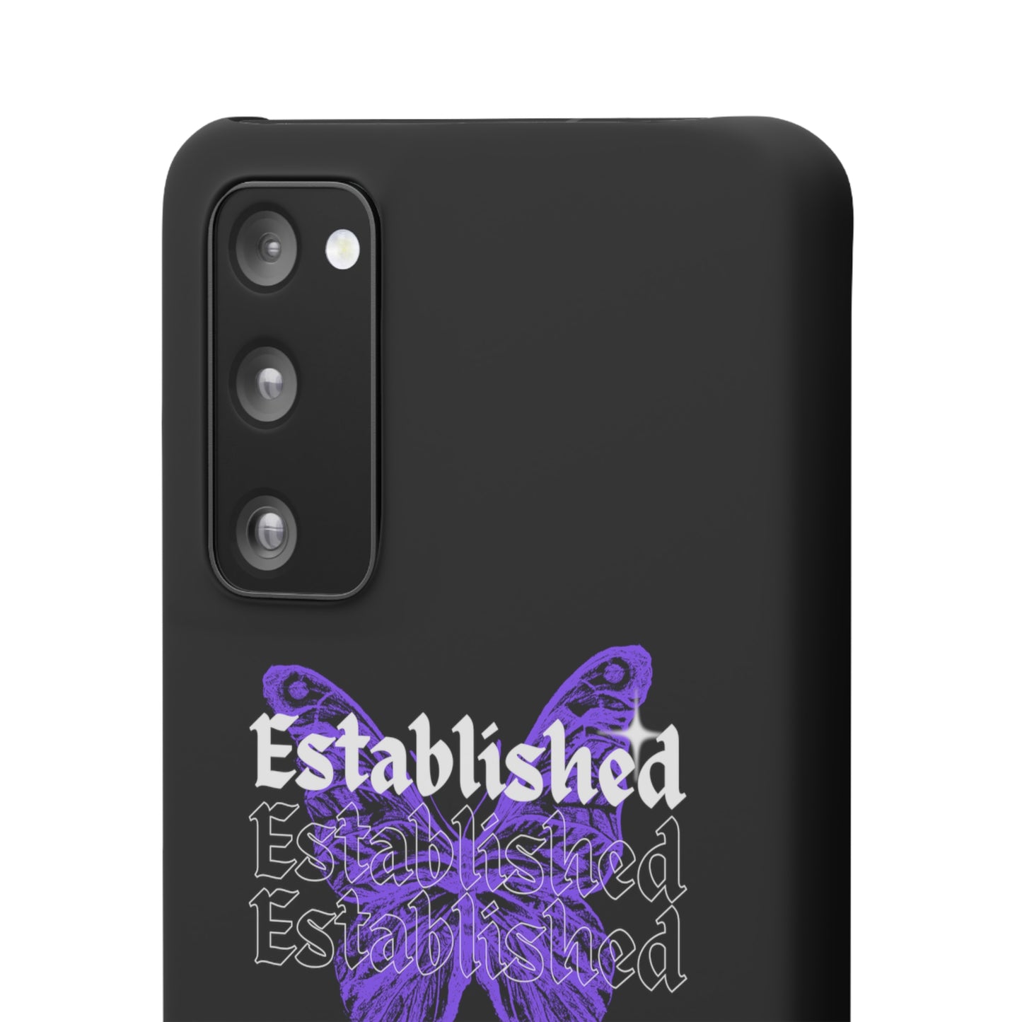 Established Butterfly Snap Case