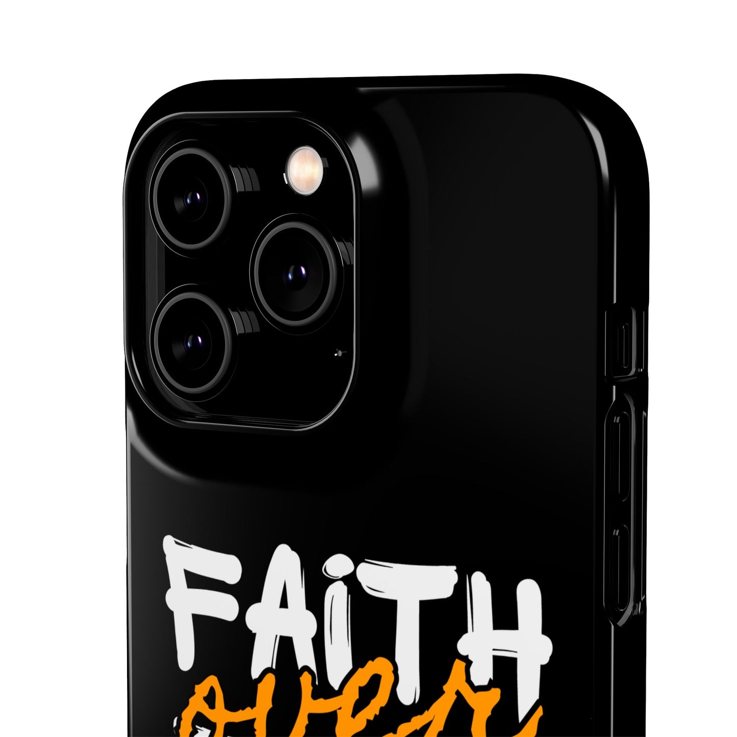Faith Over Fear Phone Case — Christian Inspirational Snap Case