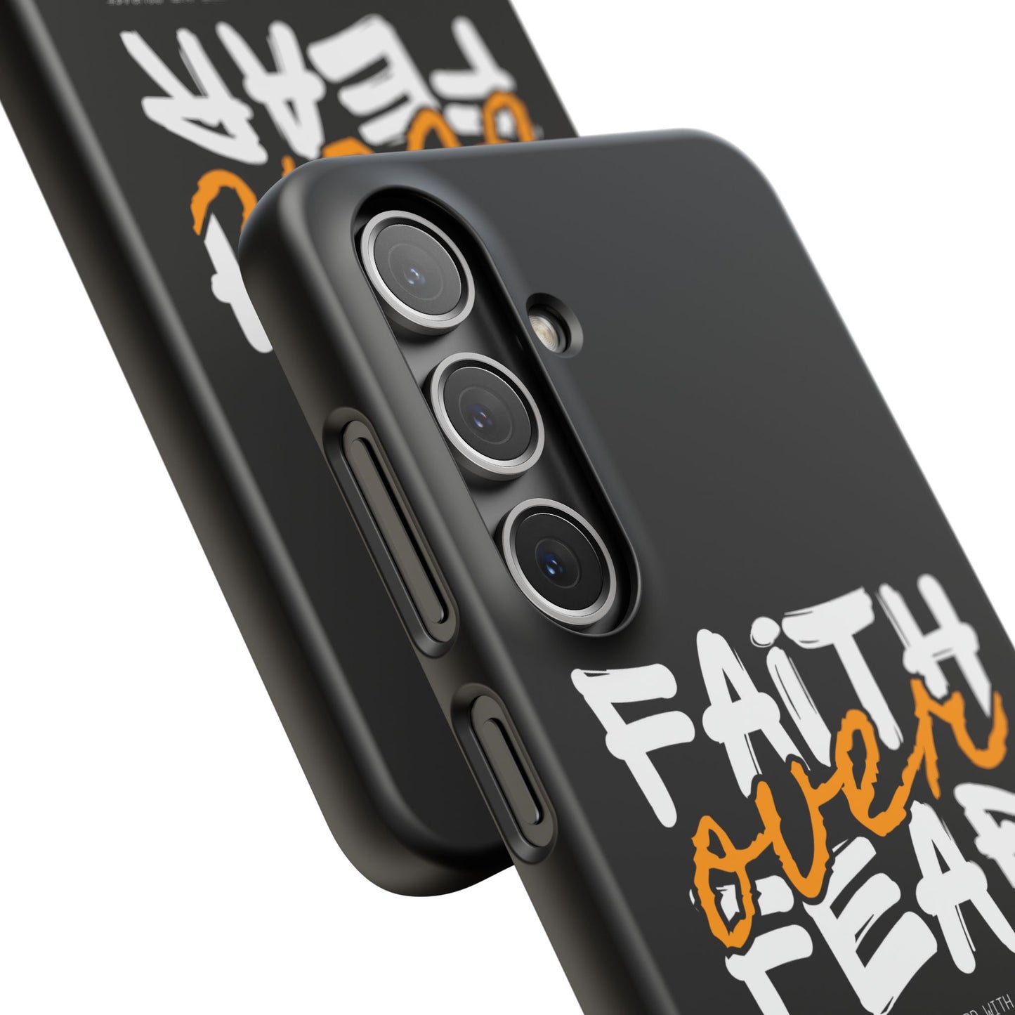Faith Over Fear Phone Case — Christian Inspirational Snap Case