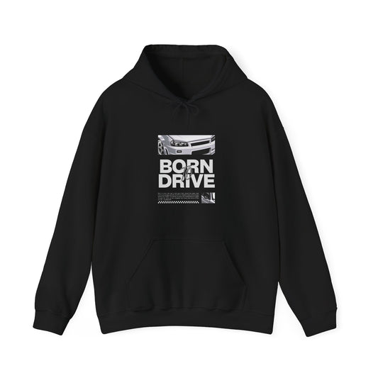 Born to Drive Unisex Heavy Blend™ Hoodie - Automotive Passion Sweatshirt