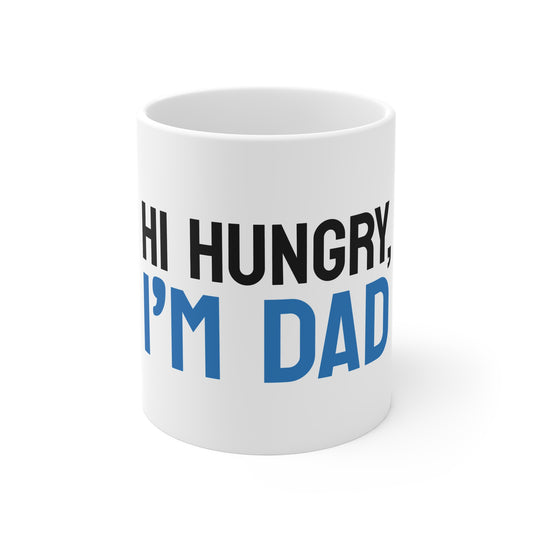 Dad Joke Coffee Mug, Funny Gift for Dad, Father's Day Present, Humorous White Mug, Child to Parent Gift