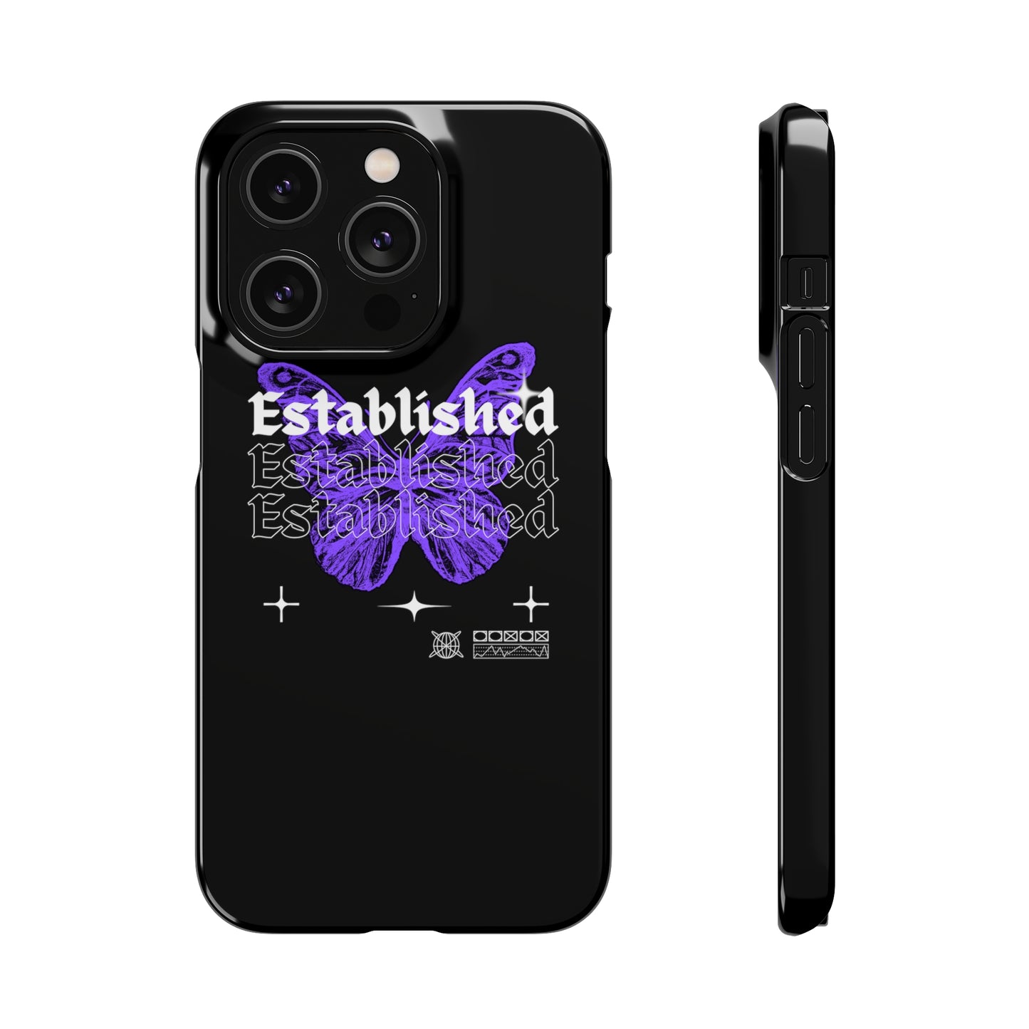 Established Butterfly Snap Case