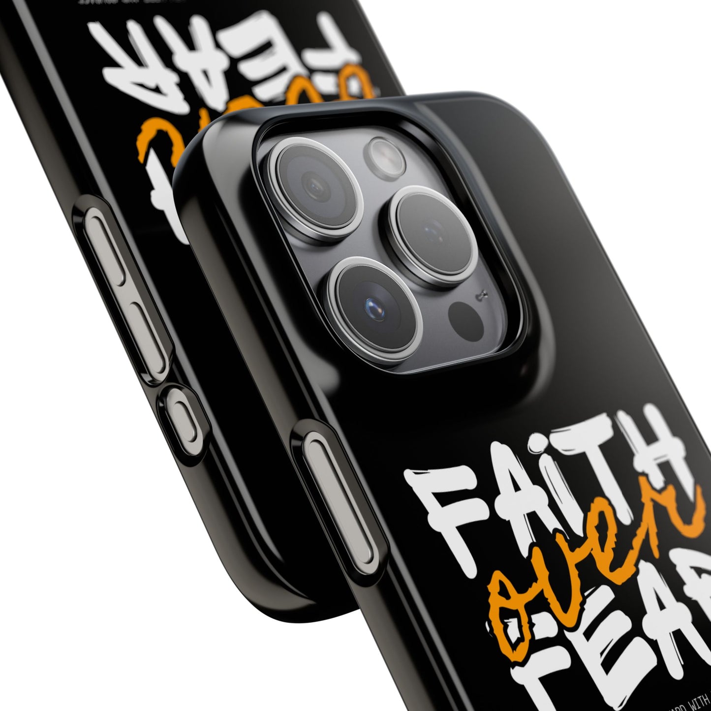 Faith Over Fear Phone Case — Christian Inspirational Snap Case