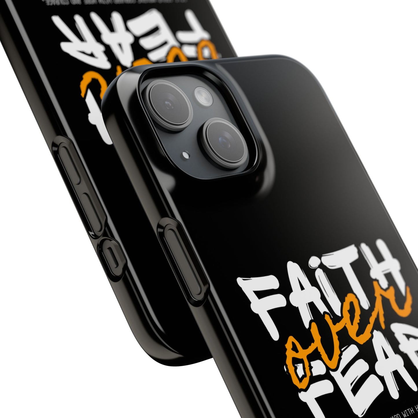 Faith Over Fear Phone Case — Christian Inspirational Snap Case