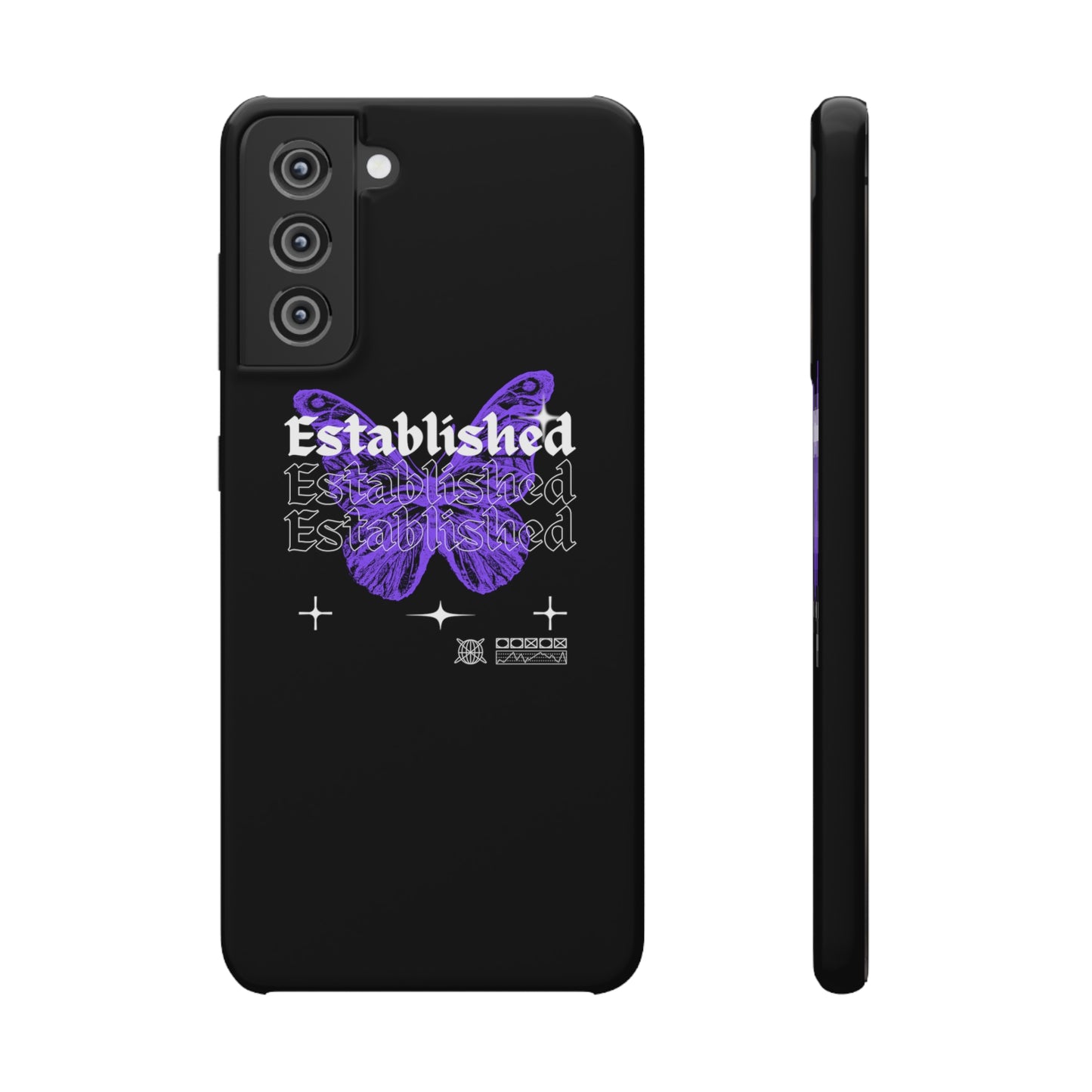 Established Butterfly Snap Case