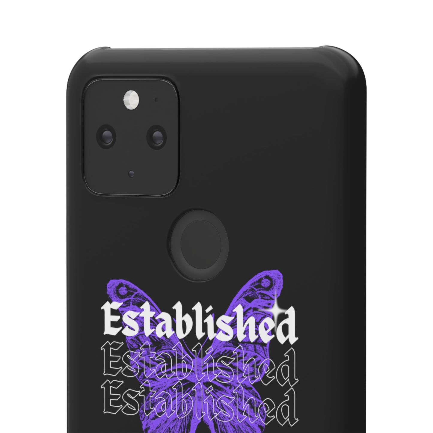 Established Butterfly Snap Case