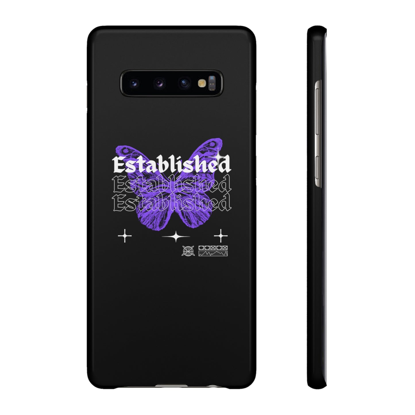 Established Butterfly Snap Case