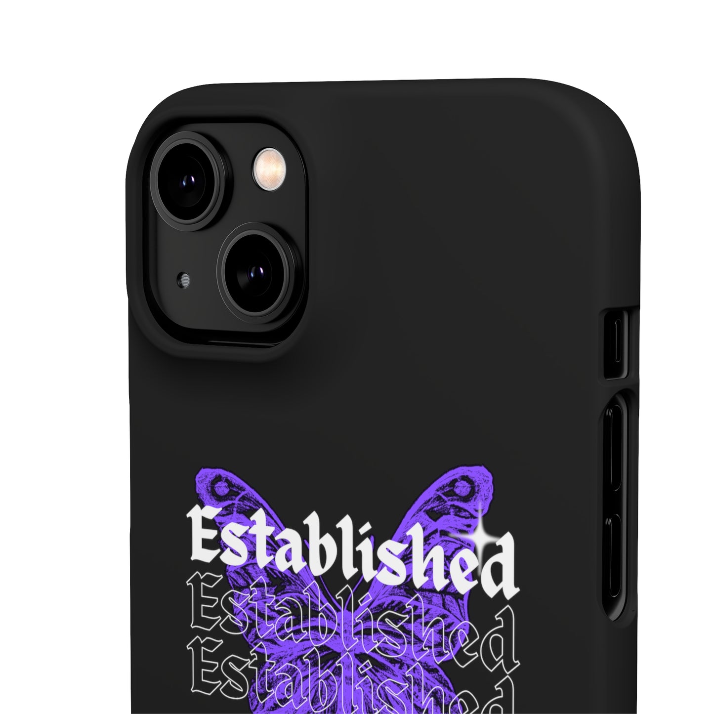 Established Butterfly Snap Case