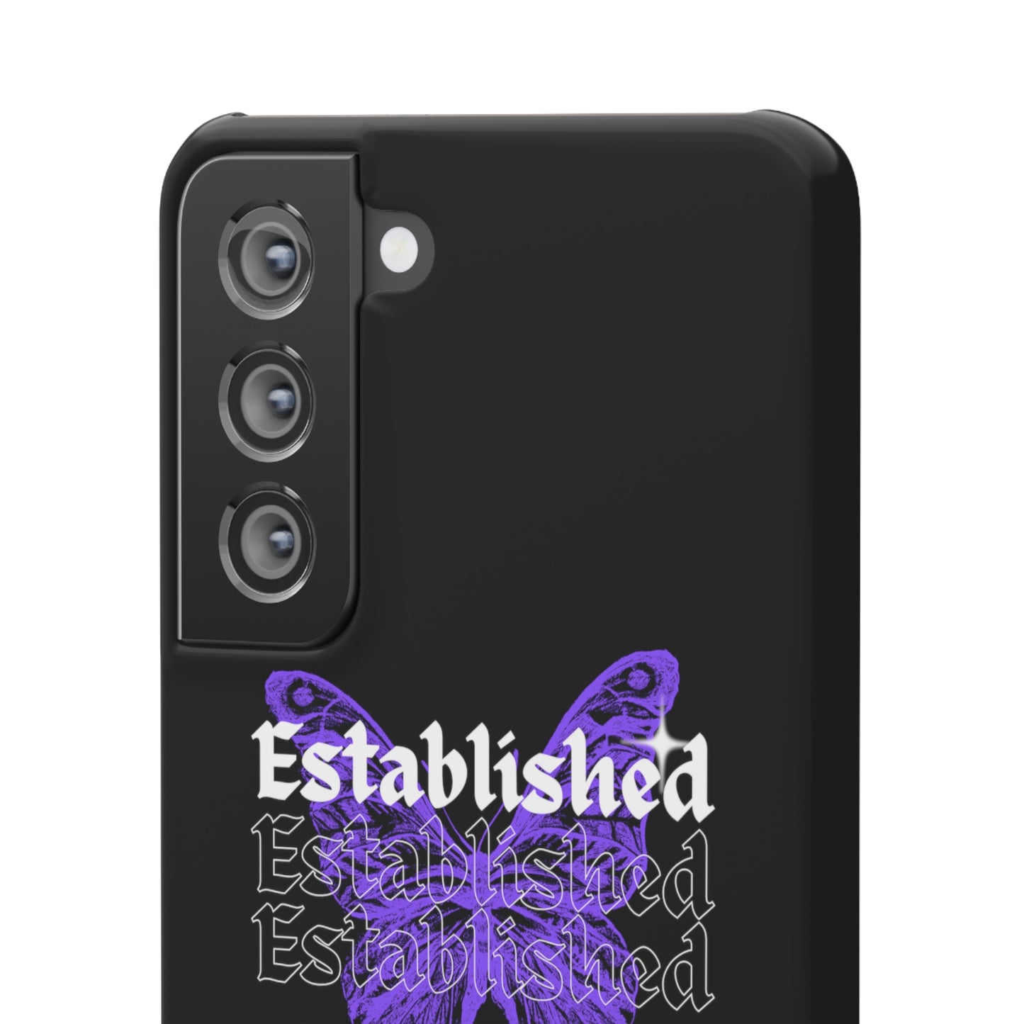 Established Butterfly Snap Case