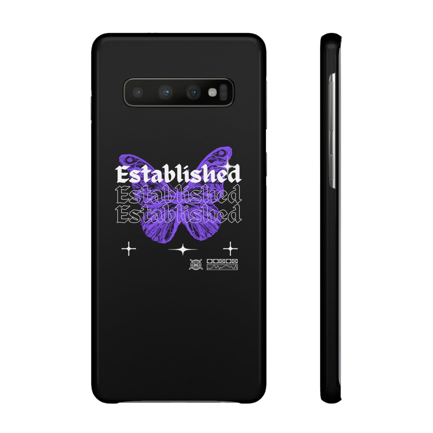 Established Butterfly Snap Case
