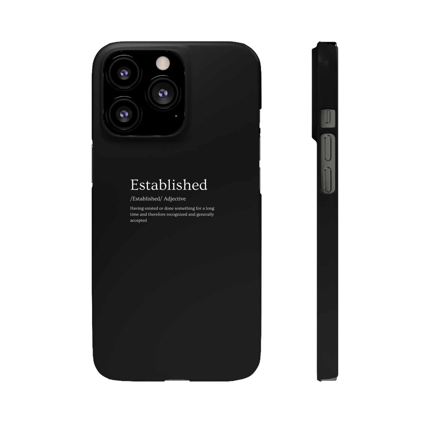 Established - Snap Cases