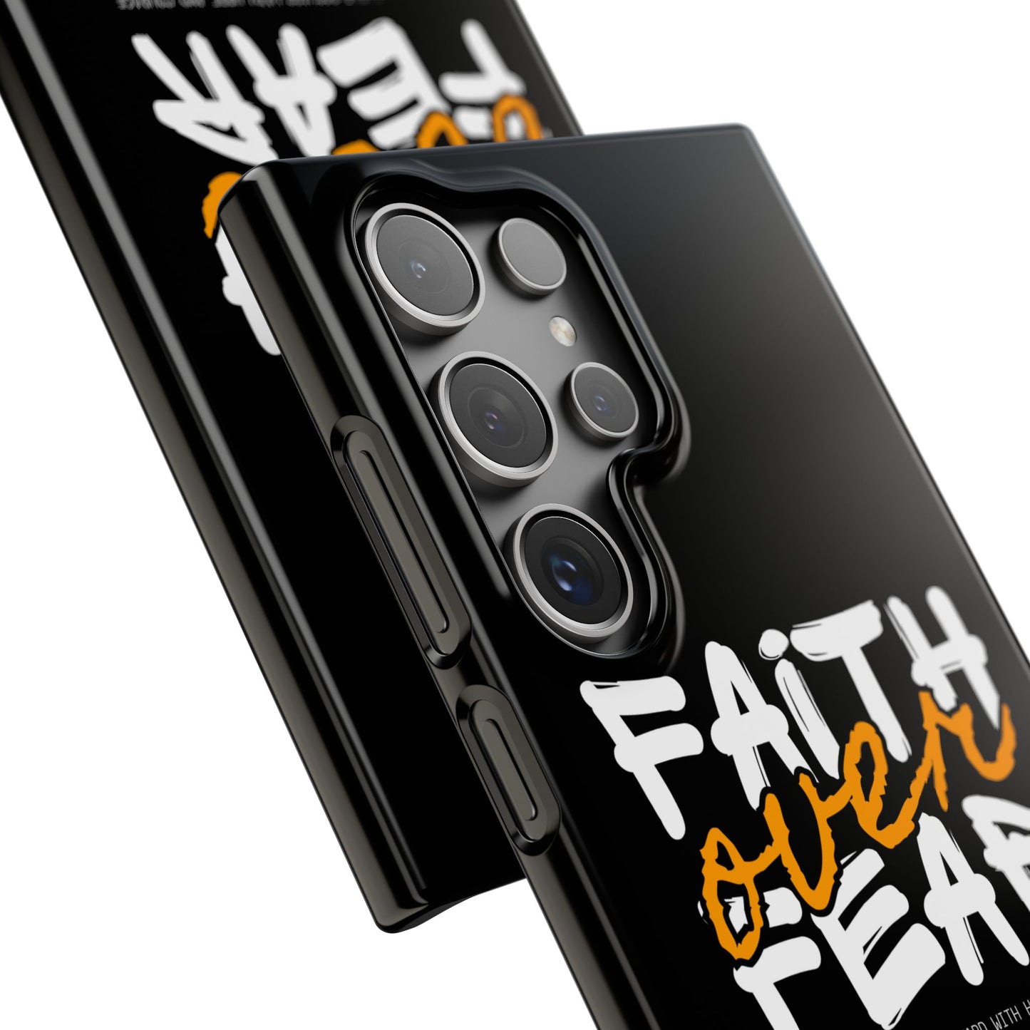 Faith Over Fear Phone Case — Christian Inspirational Snap Case