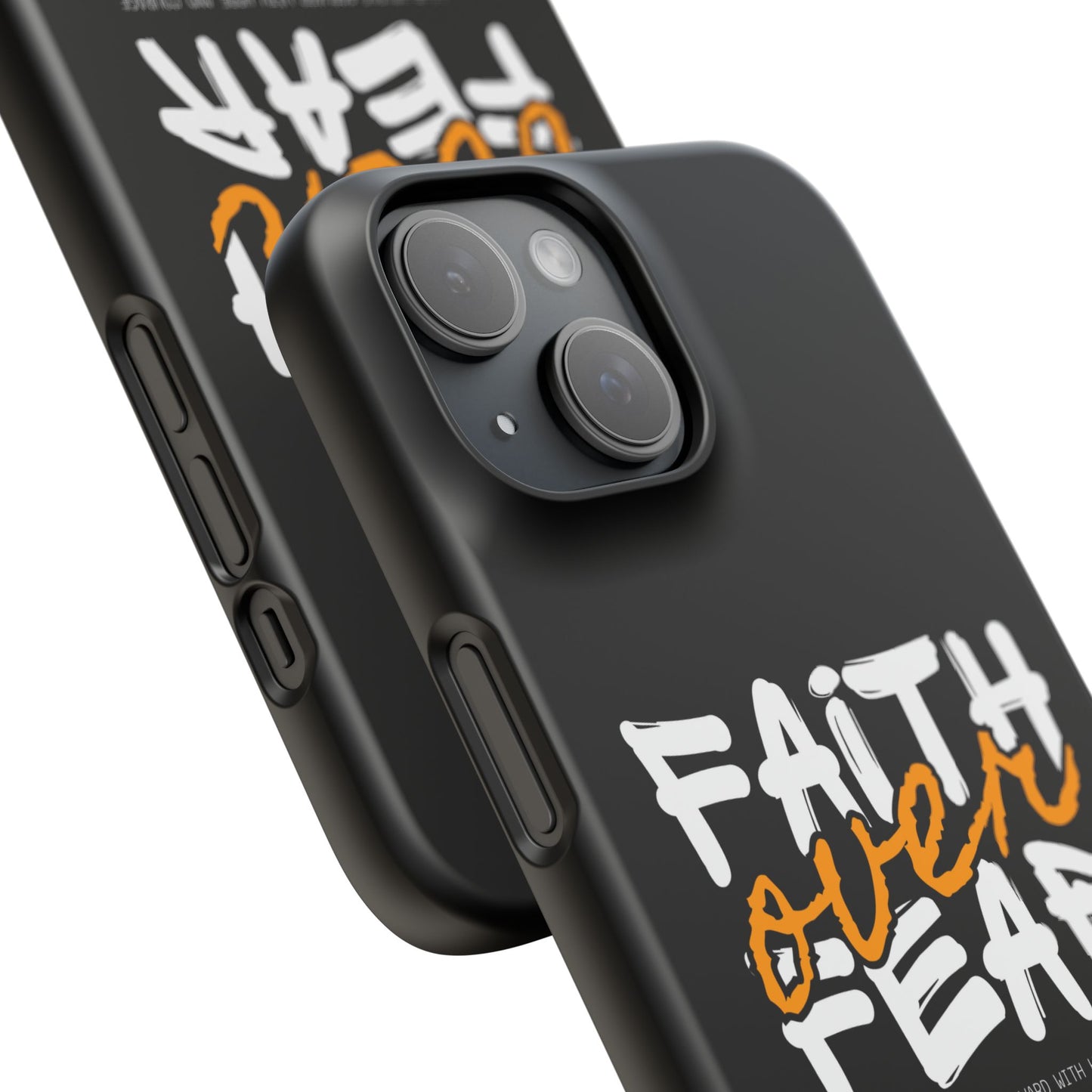 Faith Over Fear Phone Case — Christian Inspirational Snap Case