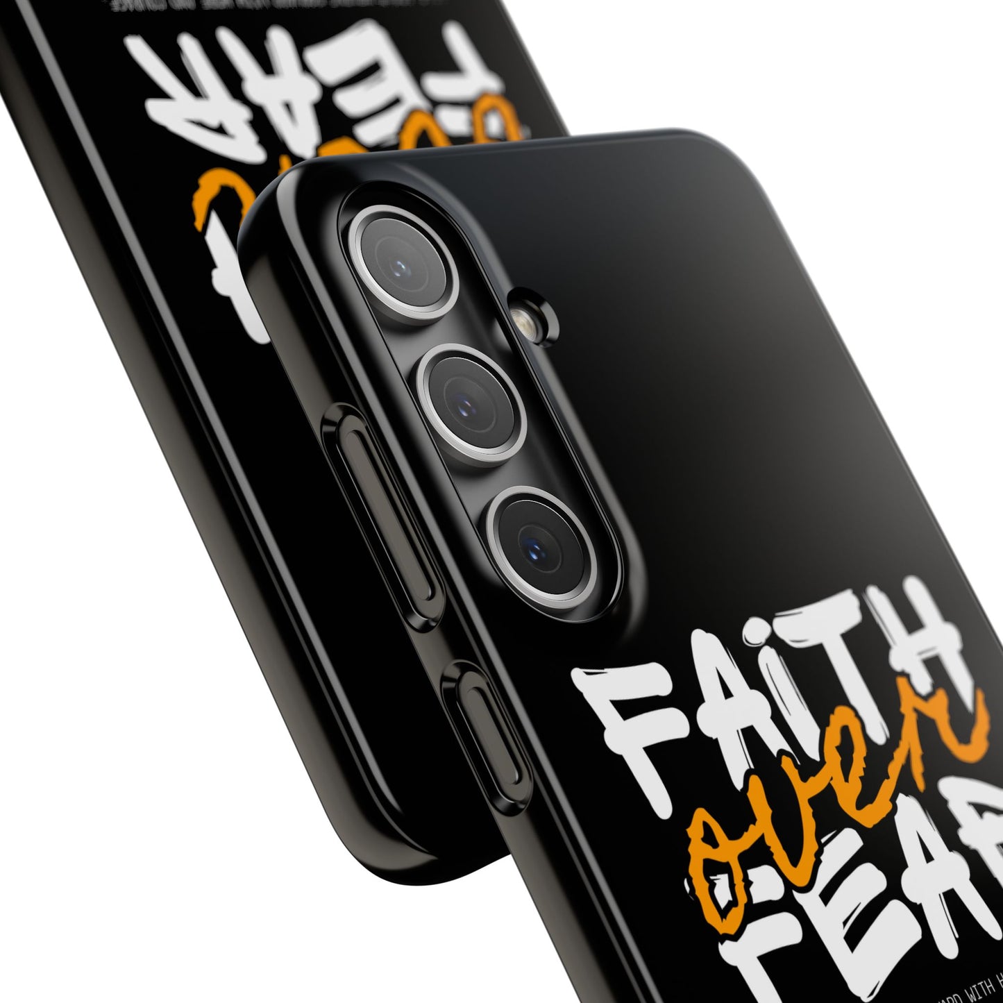 Faith Over Fear Phone Case — Christian Inspirational Snap Case