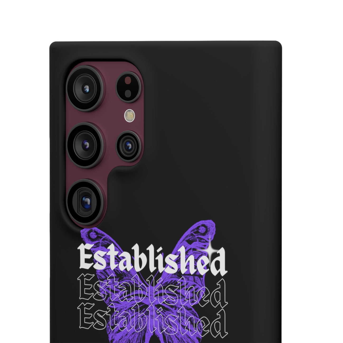Established Butterfly Snap Case