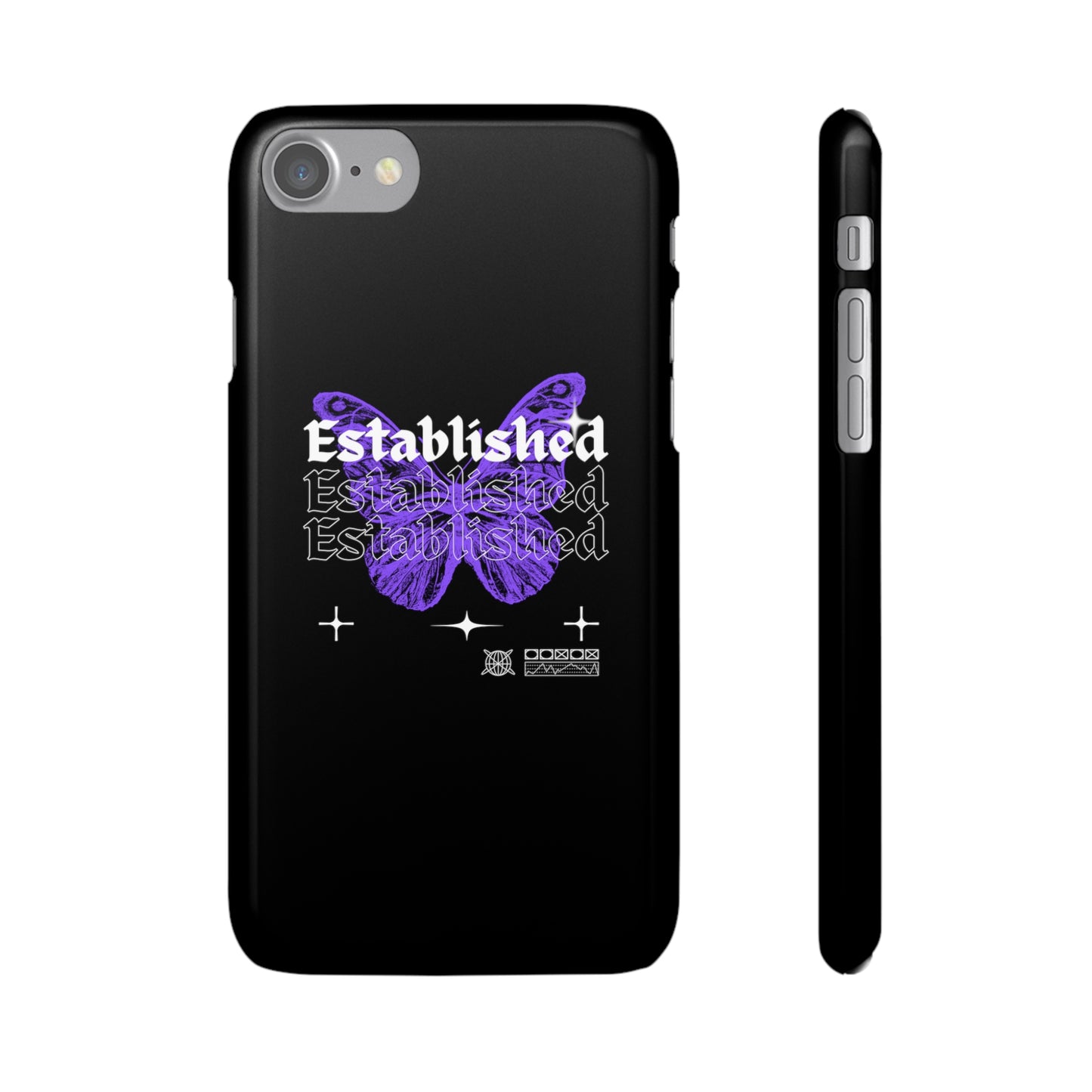 Established Butterfly Snap Case