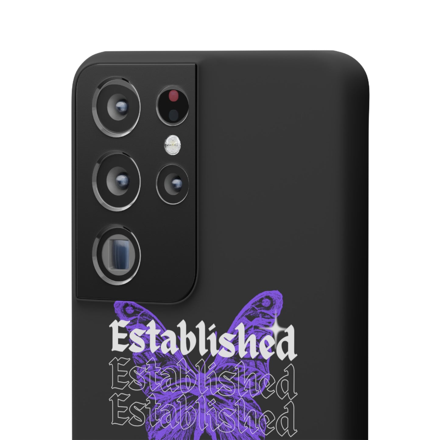 Established Butterfly Snap Case