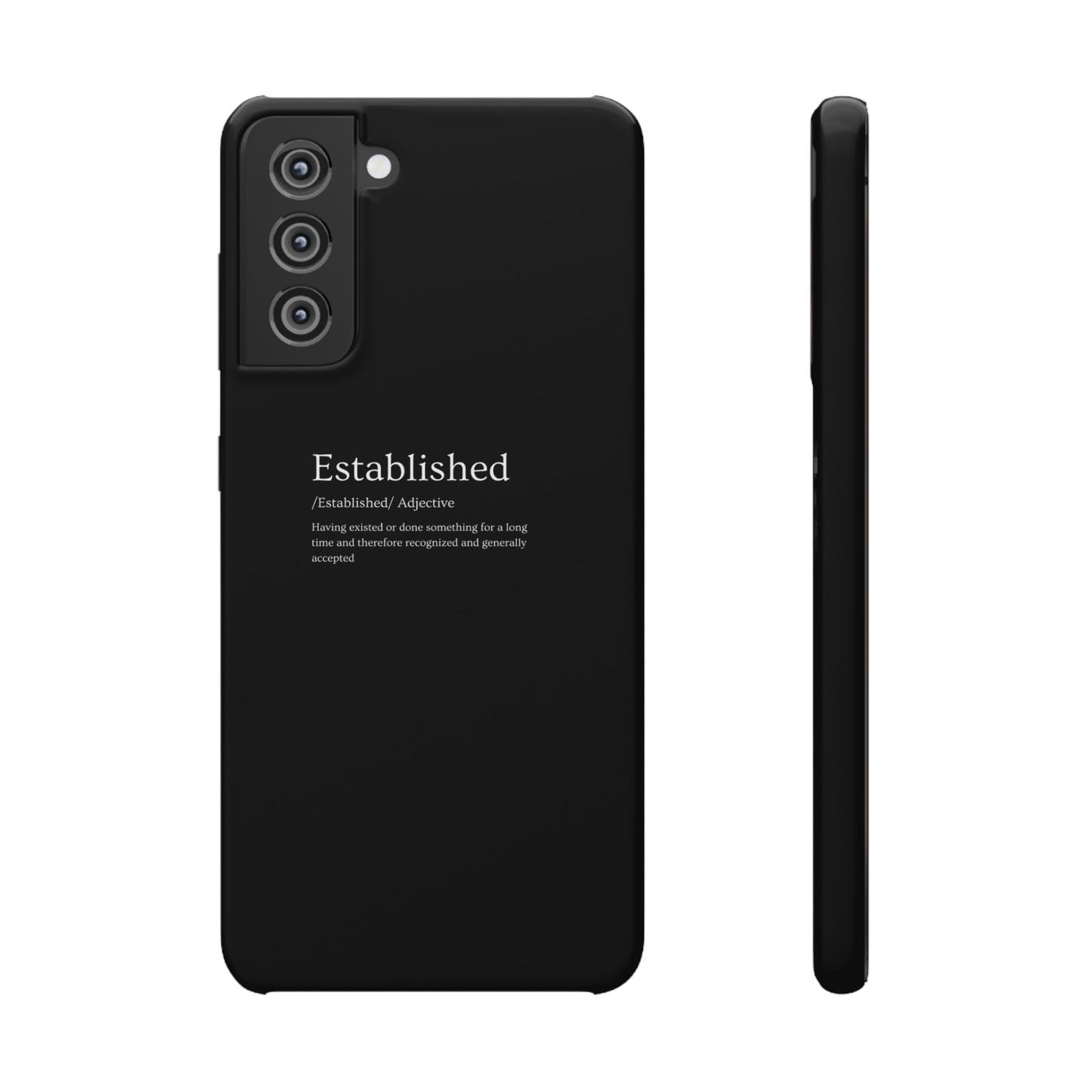 Established - Snap Cases