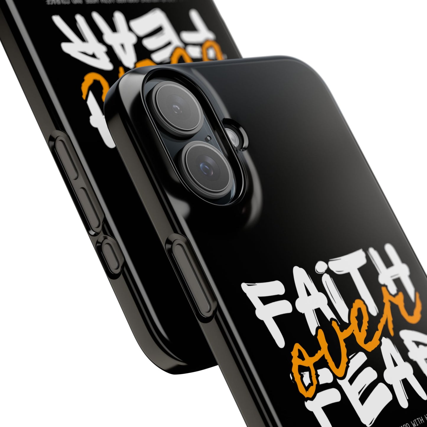 Faith Over Fear Phone Case — Christian Inspirational Snap Case