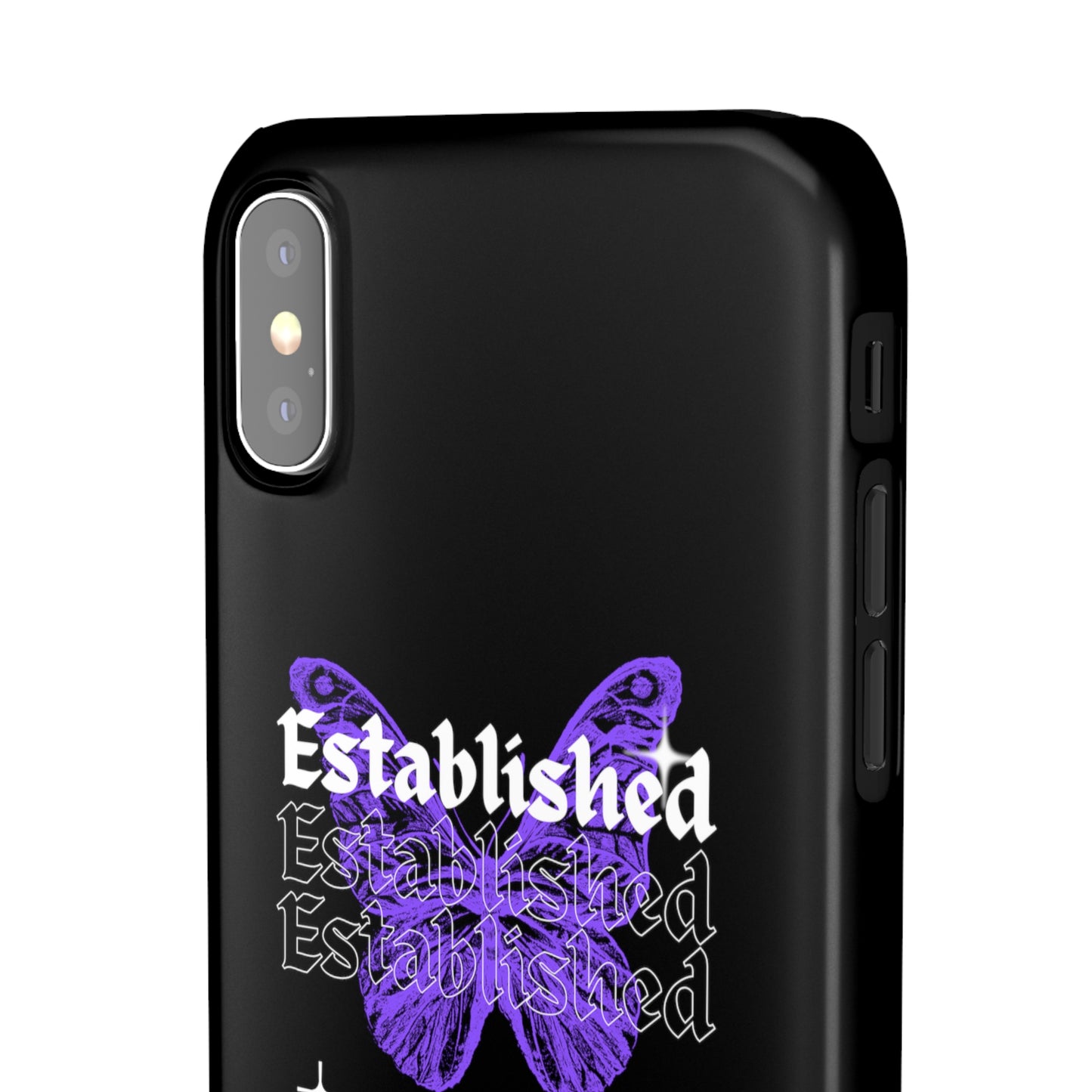 Established Butterfly Snap Case