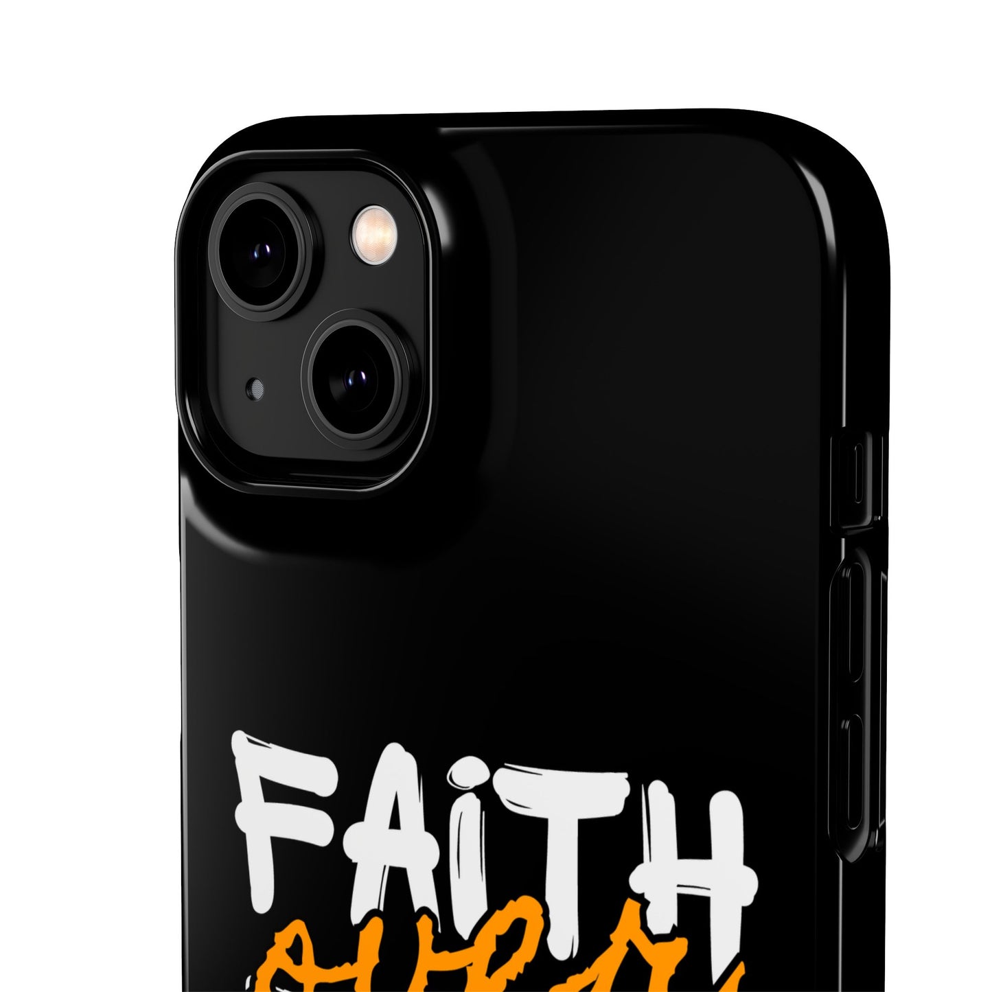 Faith Over Fear Phone Case — Christian Inspirational Snap Case
