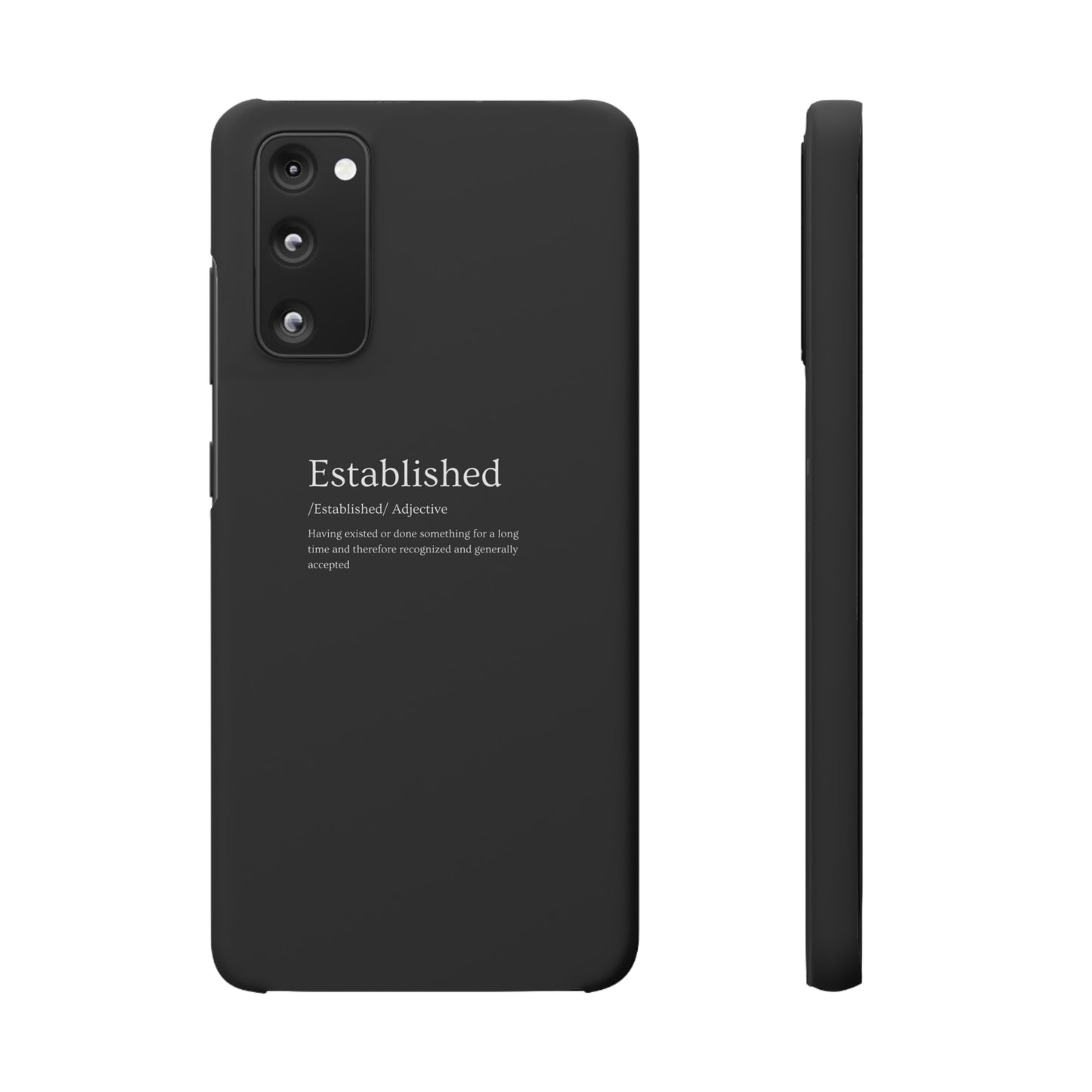 Established - Snap Cases