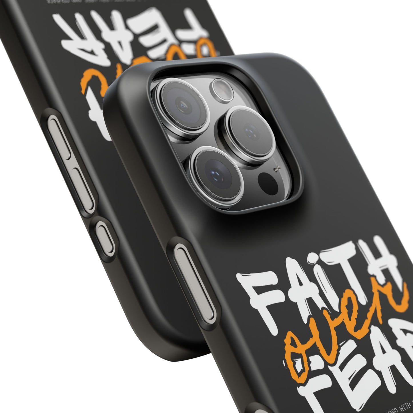 Faith Over Fear Phone Case — Christian Inspirational Snap Case