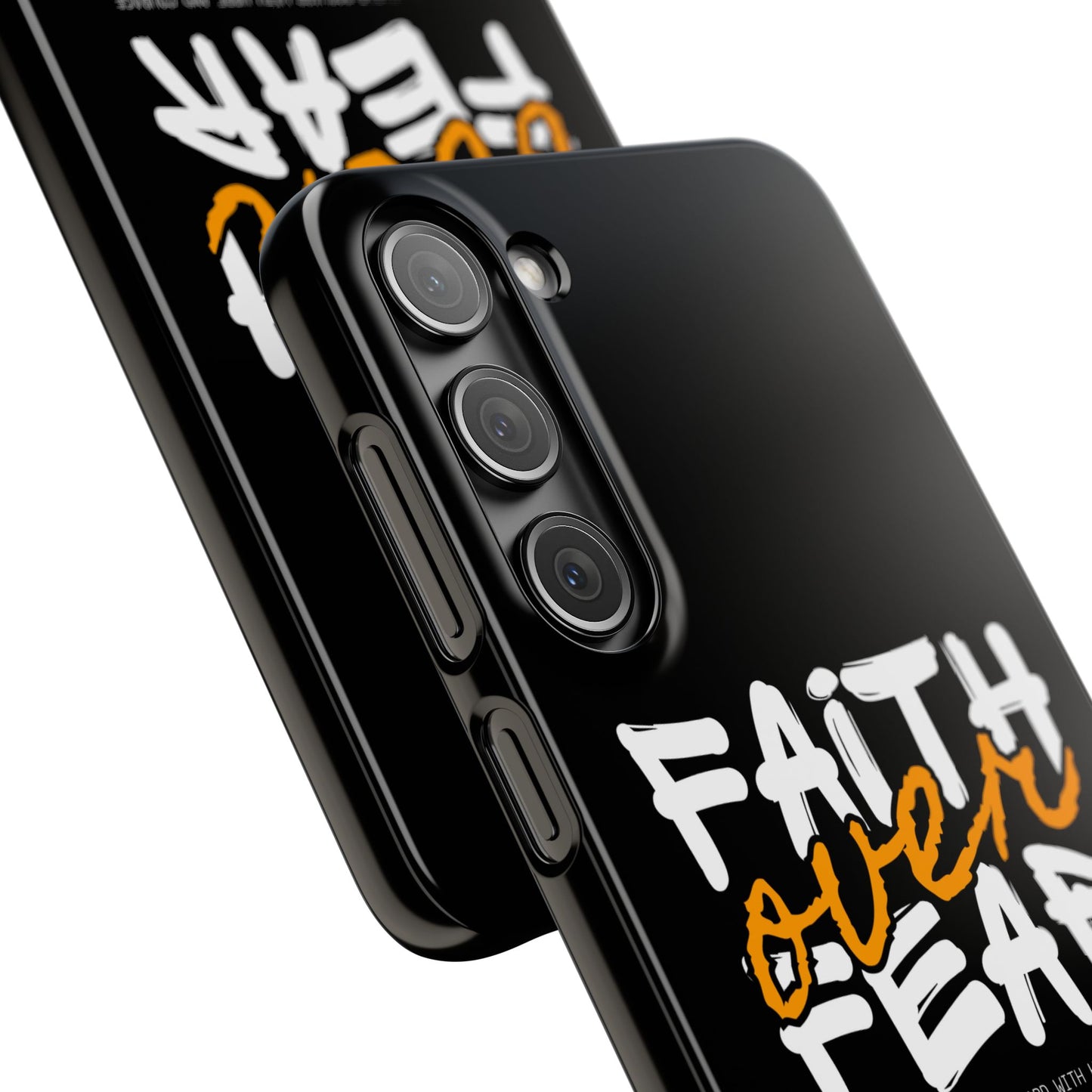 Faith Over Fear Phone Case — Christian Inspirational Snap Case