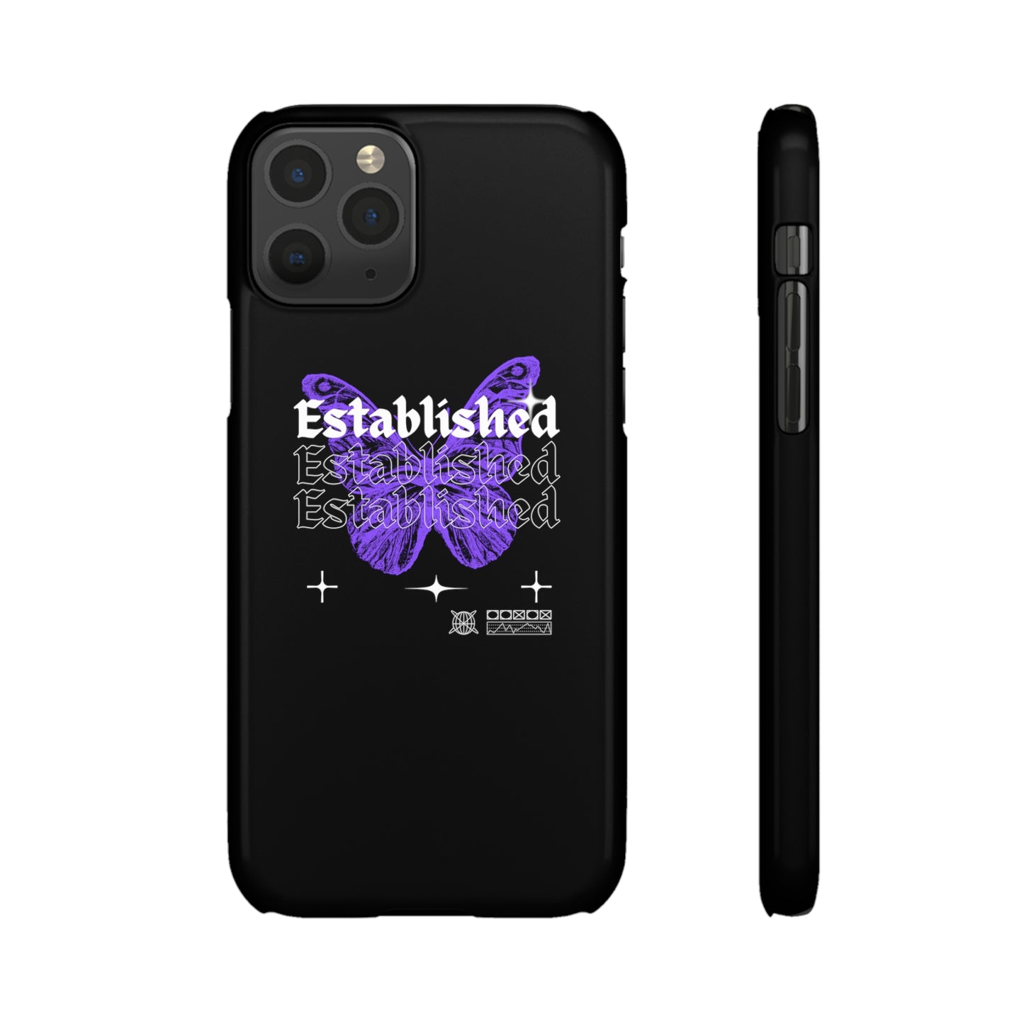 Established Butterfly Snap Case