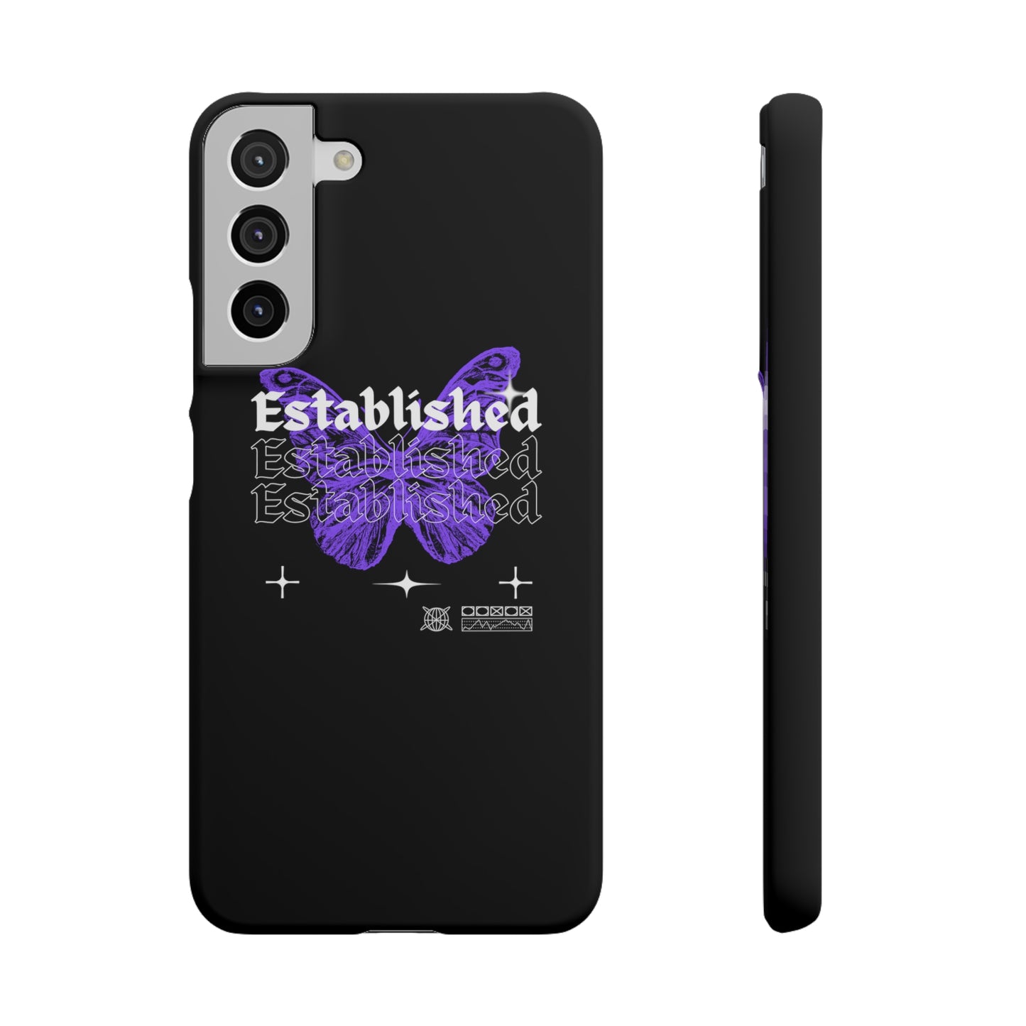 Established Butterfly Snap Case